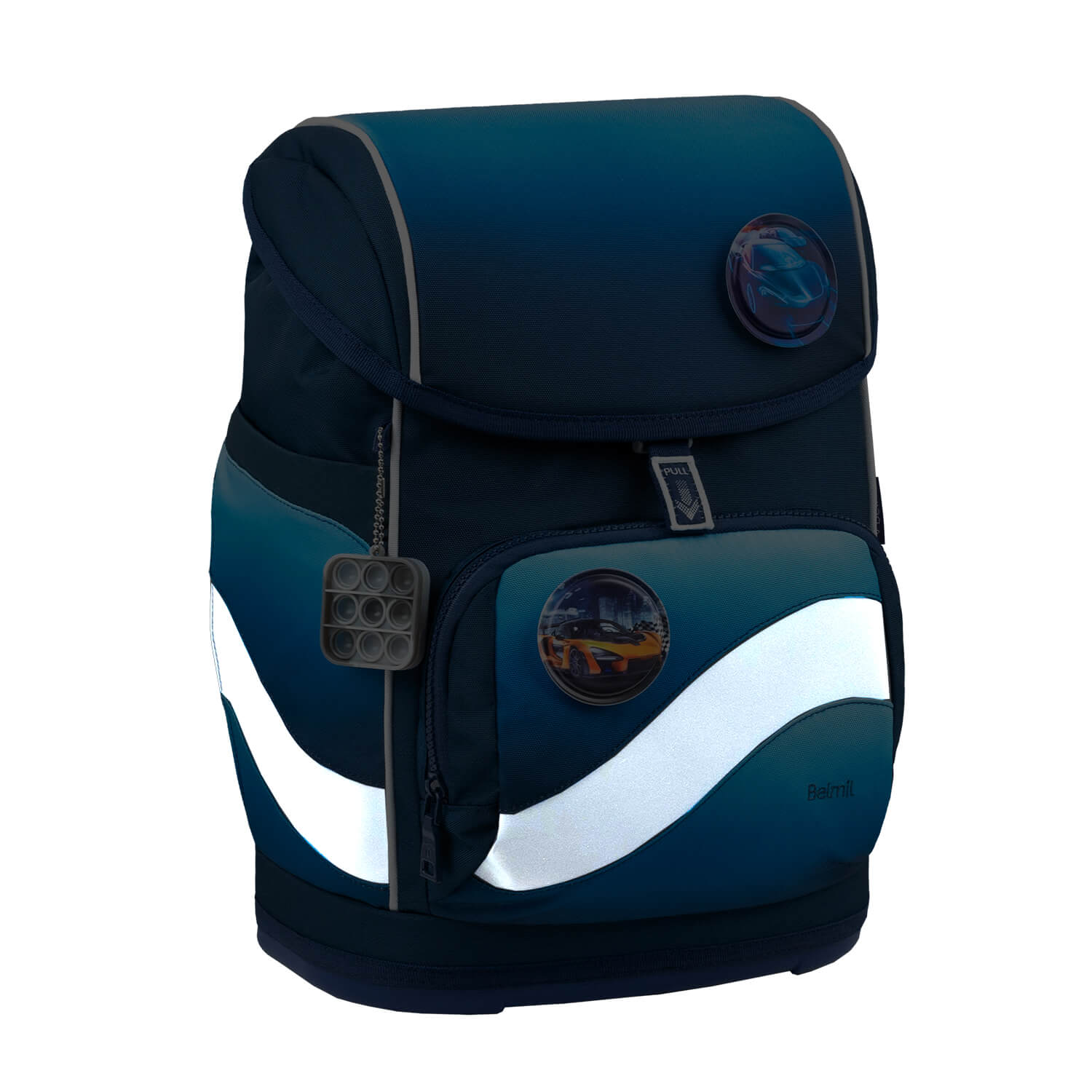Smarty Plus Blue Navy Schoolbag set 5pcs.