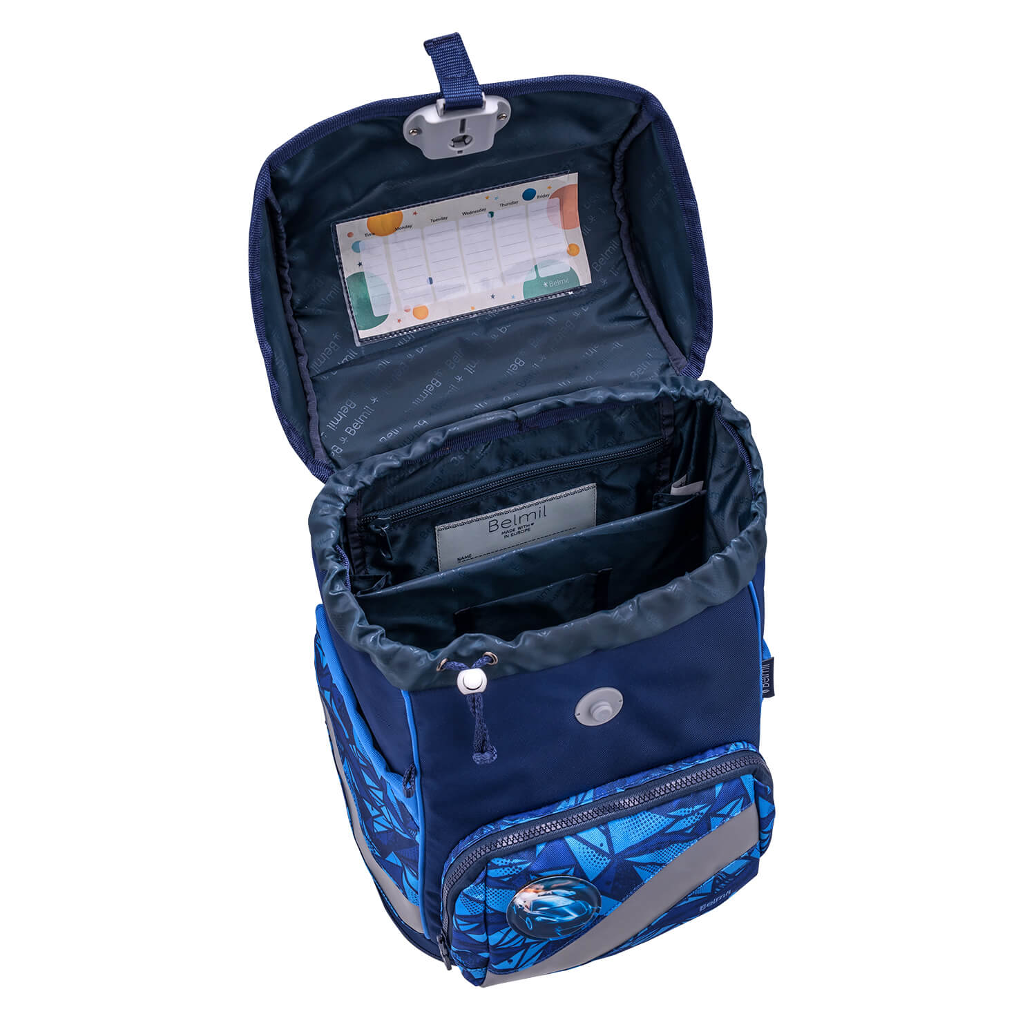 Smarty Plus Glacier Blue Schulranzen Set 6tlg.
