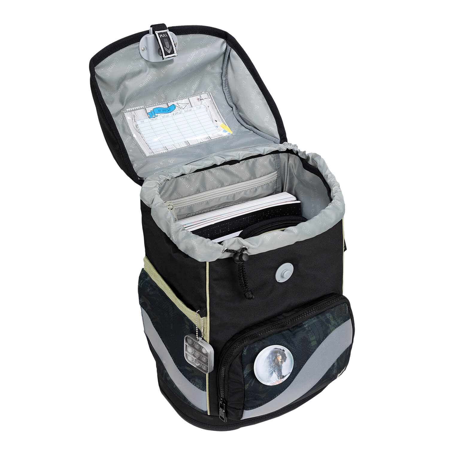 Smarty Plus Grey Stone Schulranzen Set 6tlg.