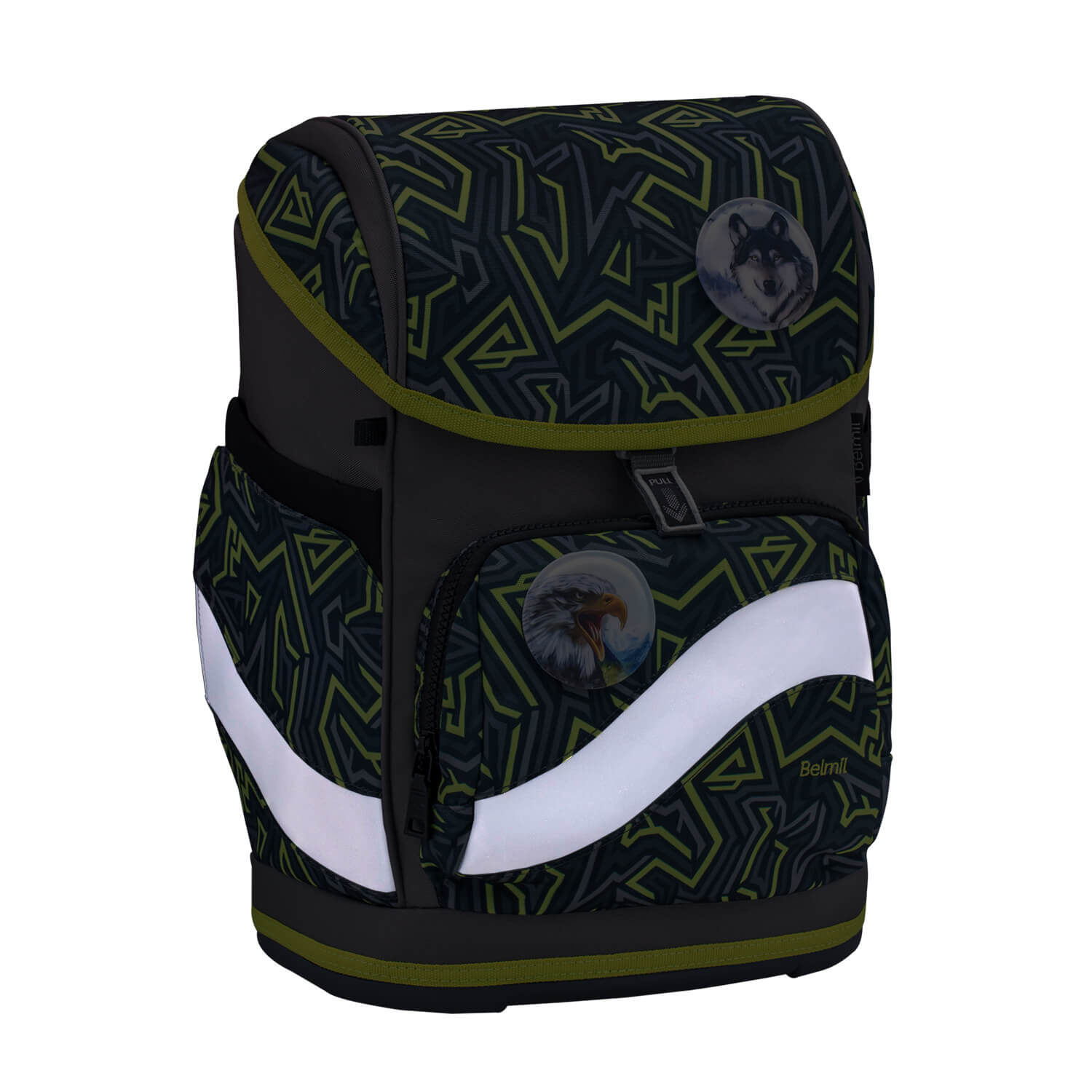 Smarty Plus Iguana Schoolbag set 5pcs.