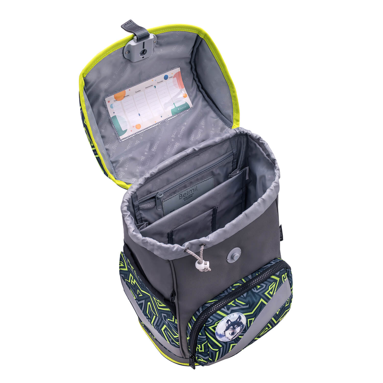 Smarty Plus Iguana Schoolbag set 5pcs.