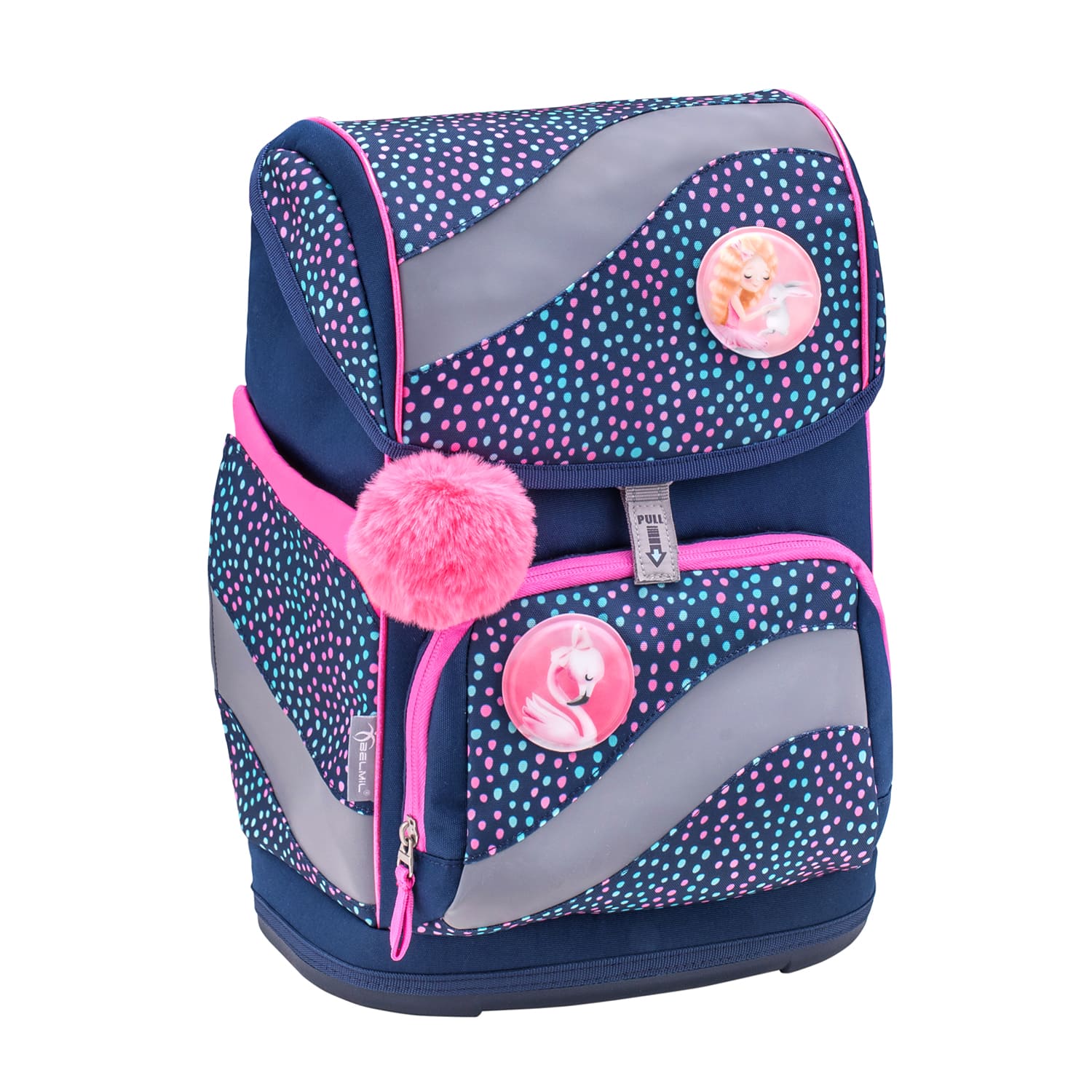 Smarty Amazing Polka Dot 2 schoolbag set 5 pcs