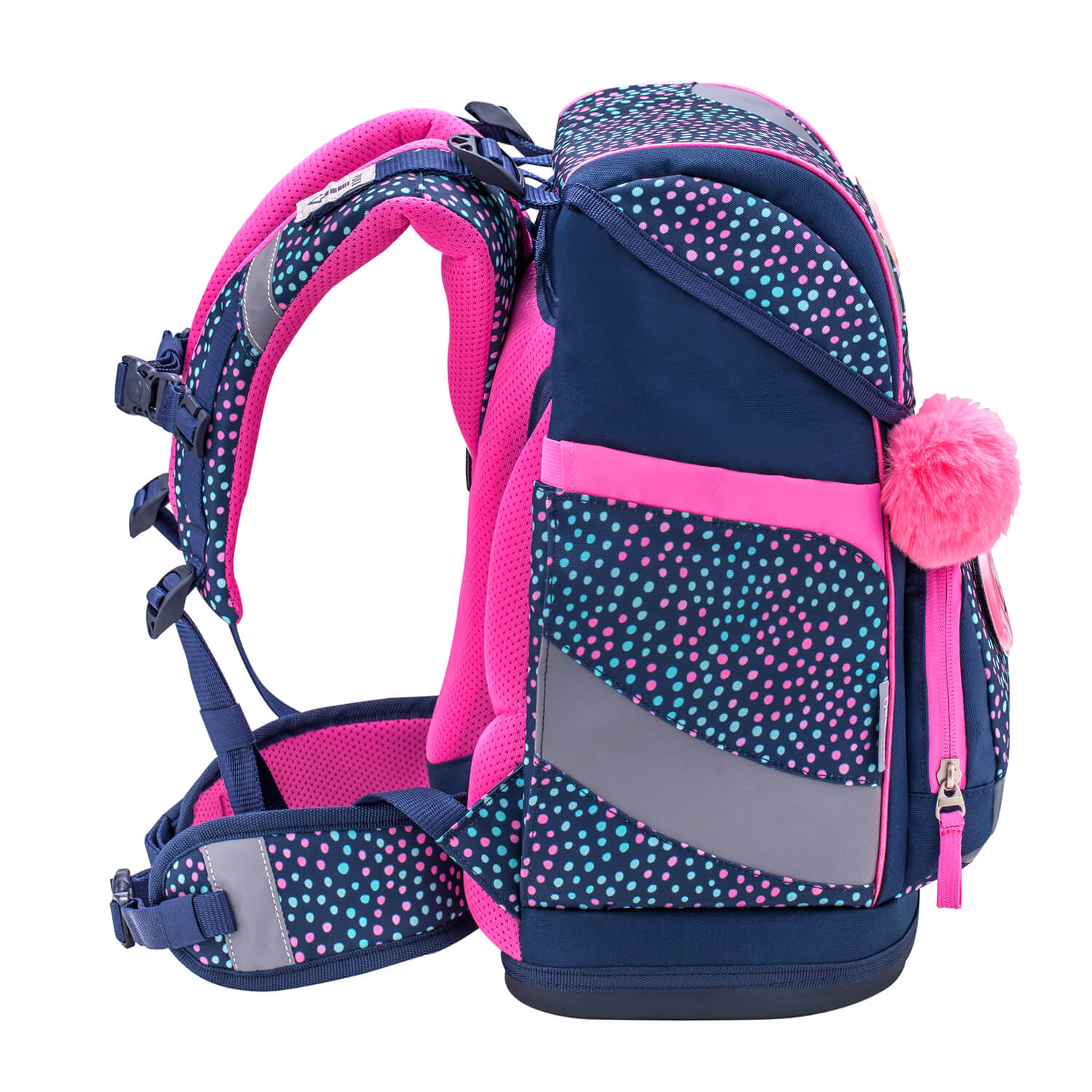 Smarty Amazing Polka Dot 2 Schulranzen Set 6 tlg.