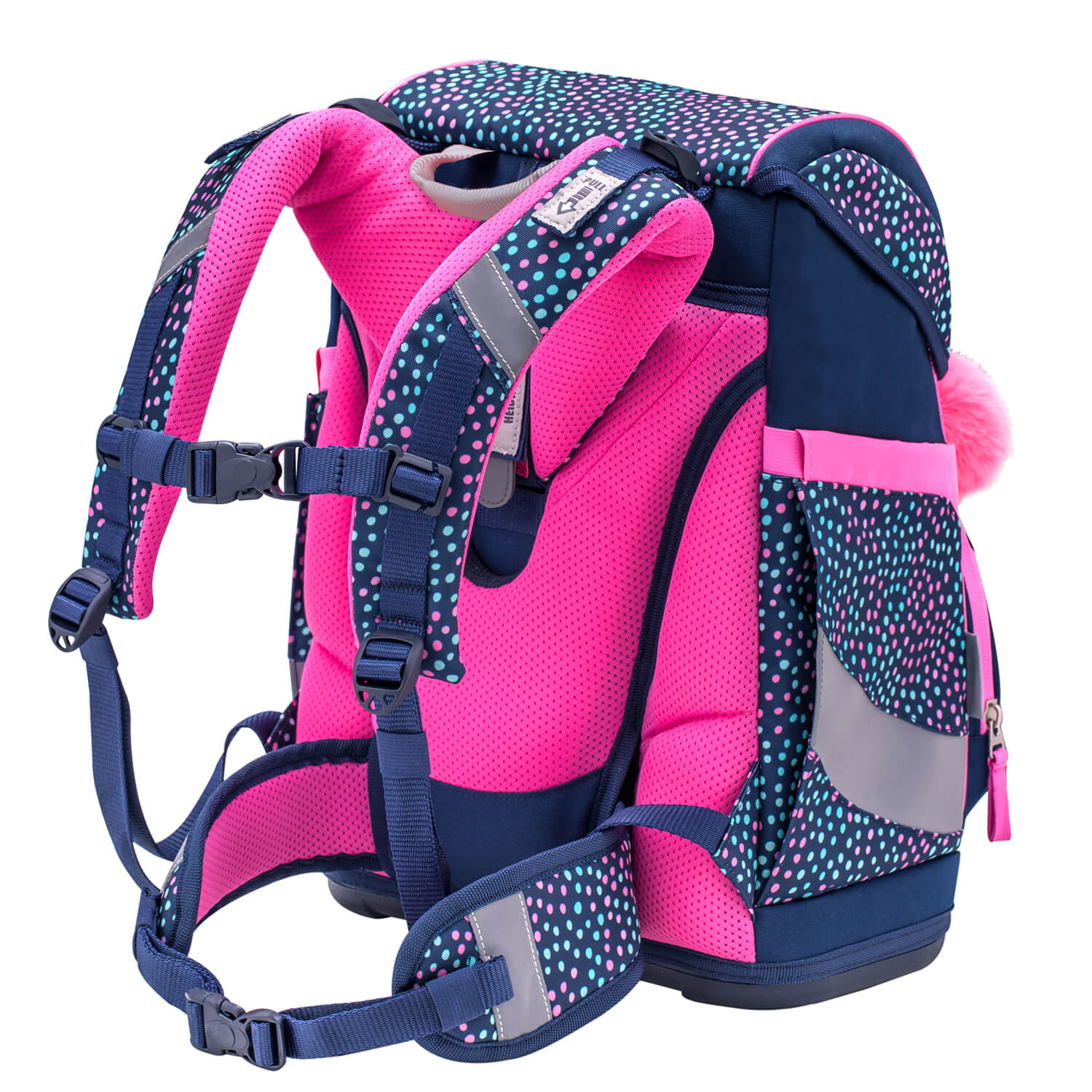 Smarty Amazing Polka Dot 2 Schulranzen Set 6 tlg.
