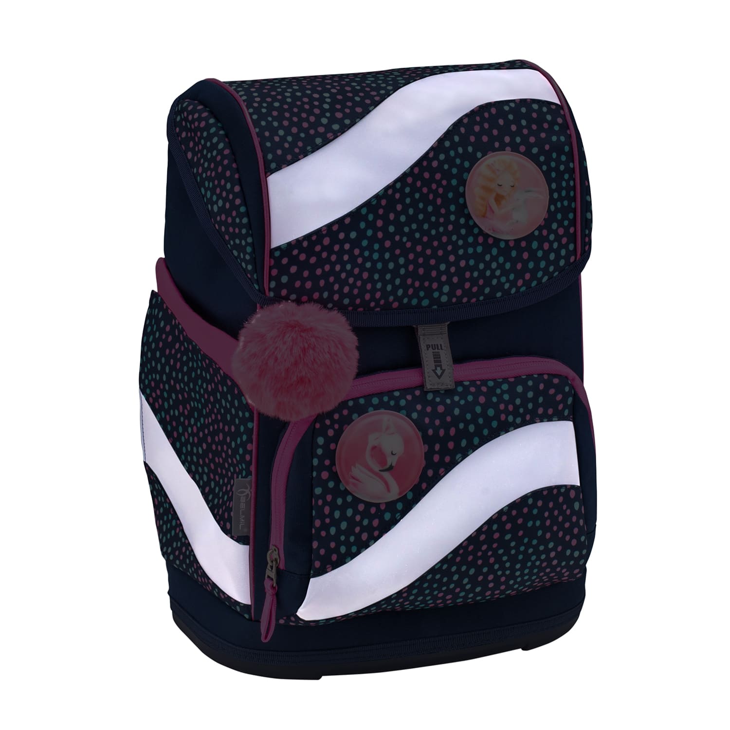 Smarty Amazing Polka Dot 2 schoolbag set 5 pcs