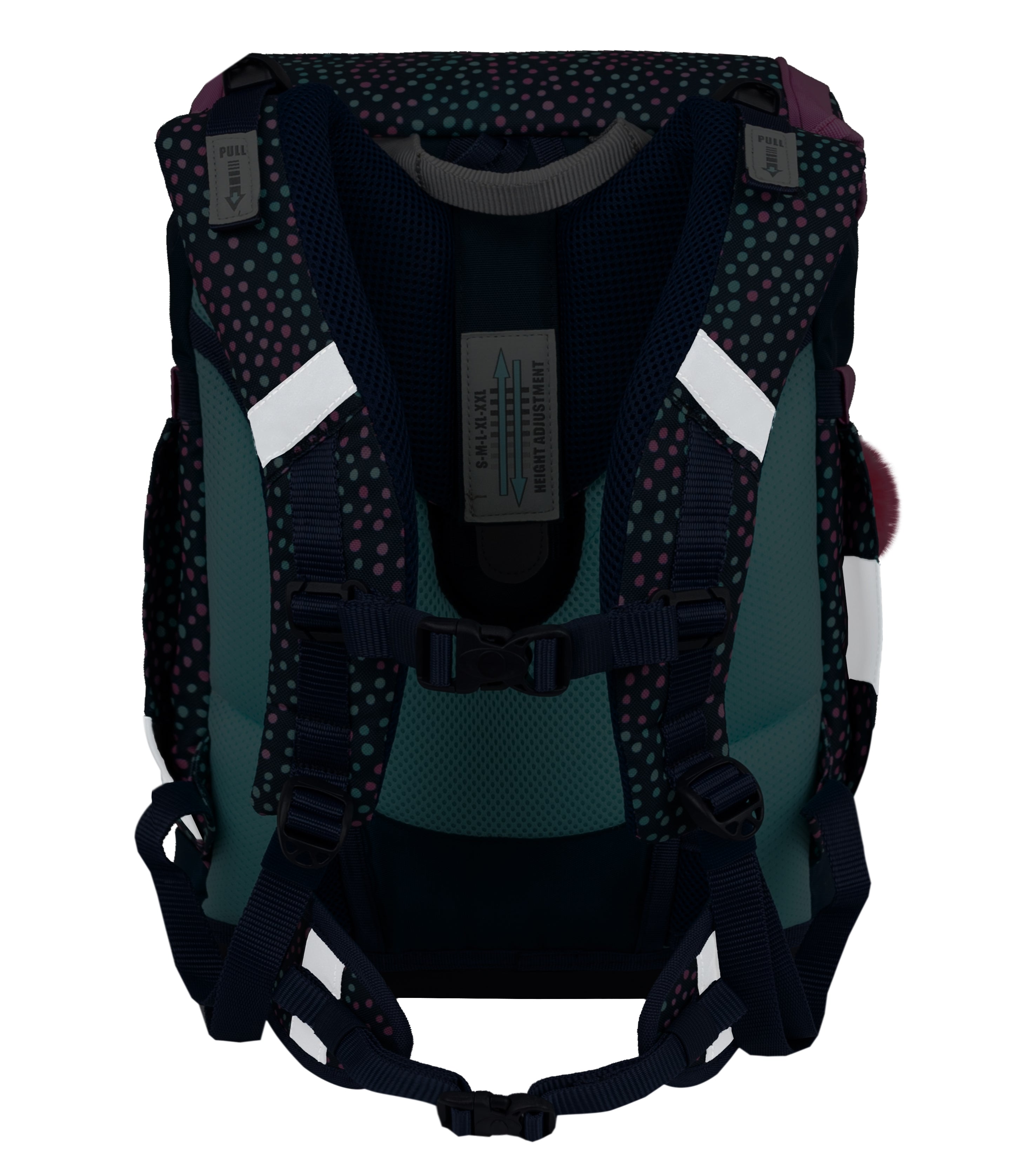 Smarty Amazing Polka Dot 2 Schulranzen Set 5 tlg.