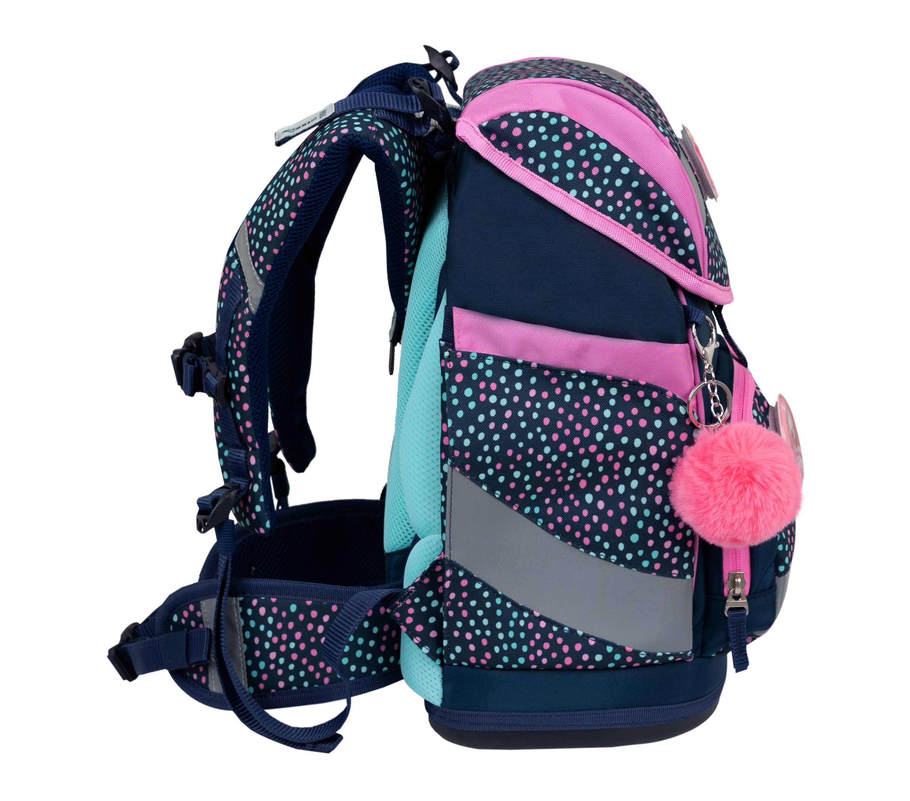 Smarty Amazing Polka Dot 2 Schulranzen Set 5 tlg.