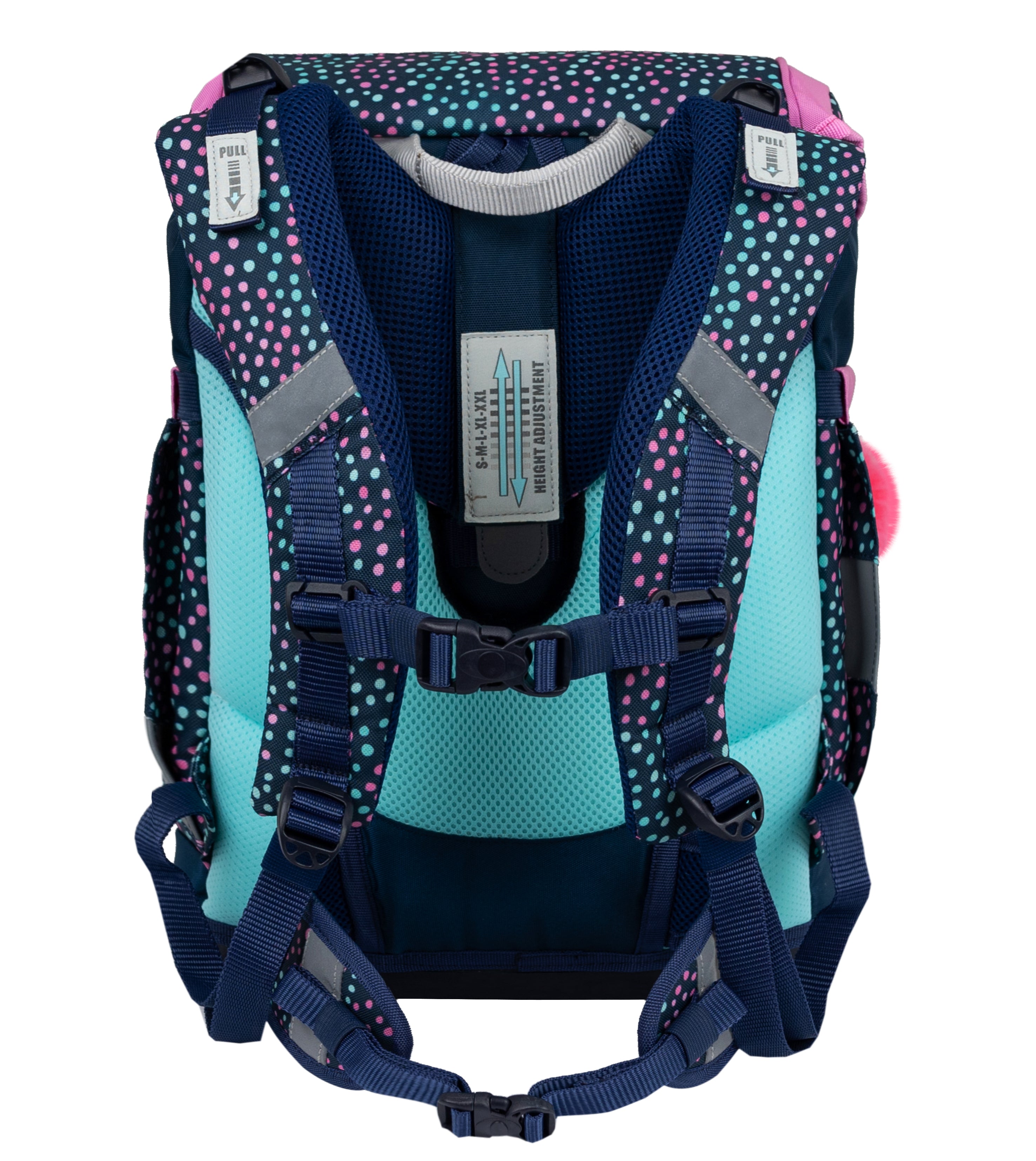 Smarty Amazing Polka Dot 2 Schulranzen Set 5 tlg.