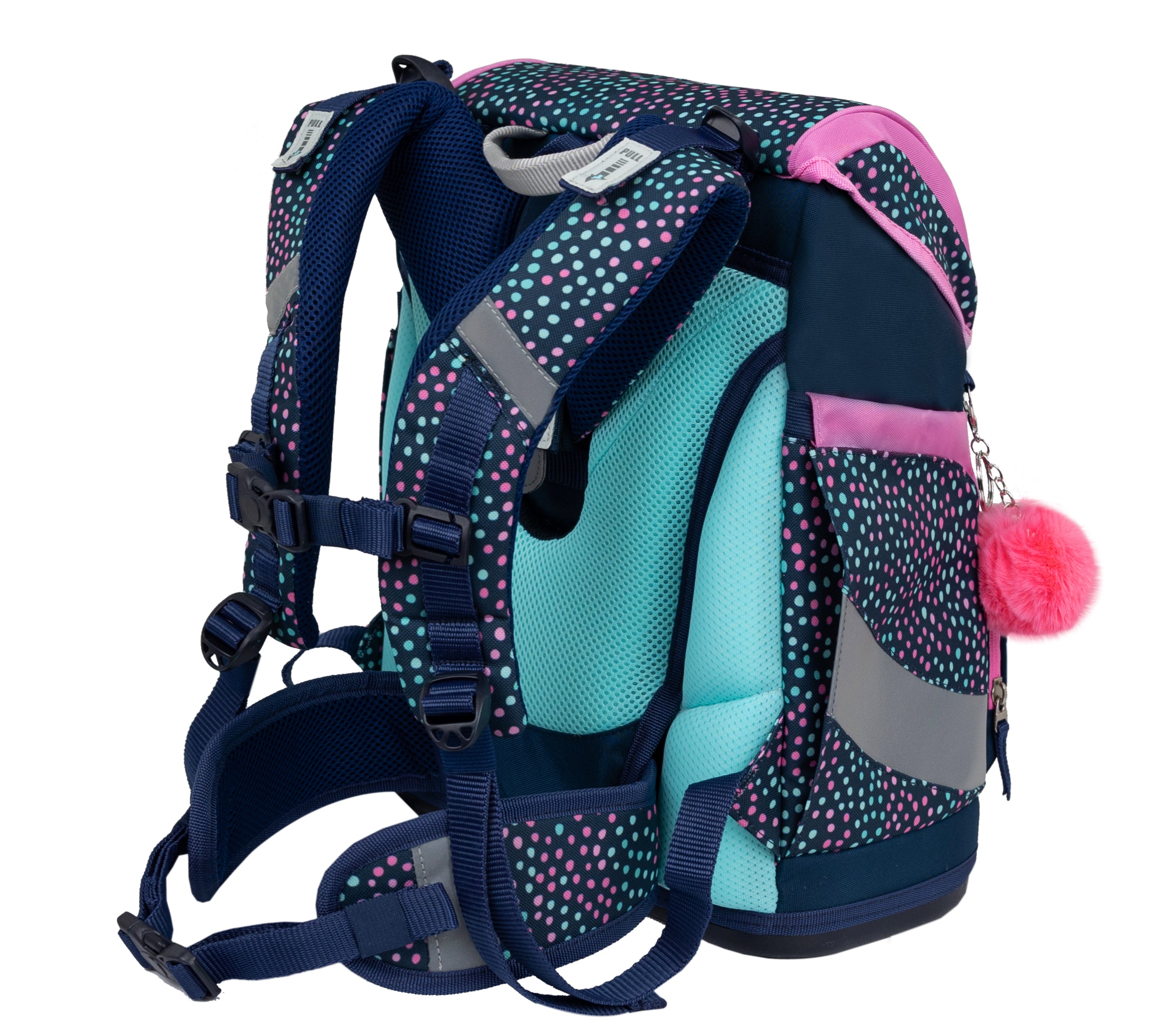 Smarty Amazing Polka Dot 2 Schulranzen Set 5 tlg.
