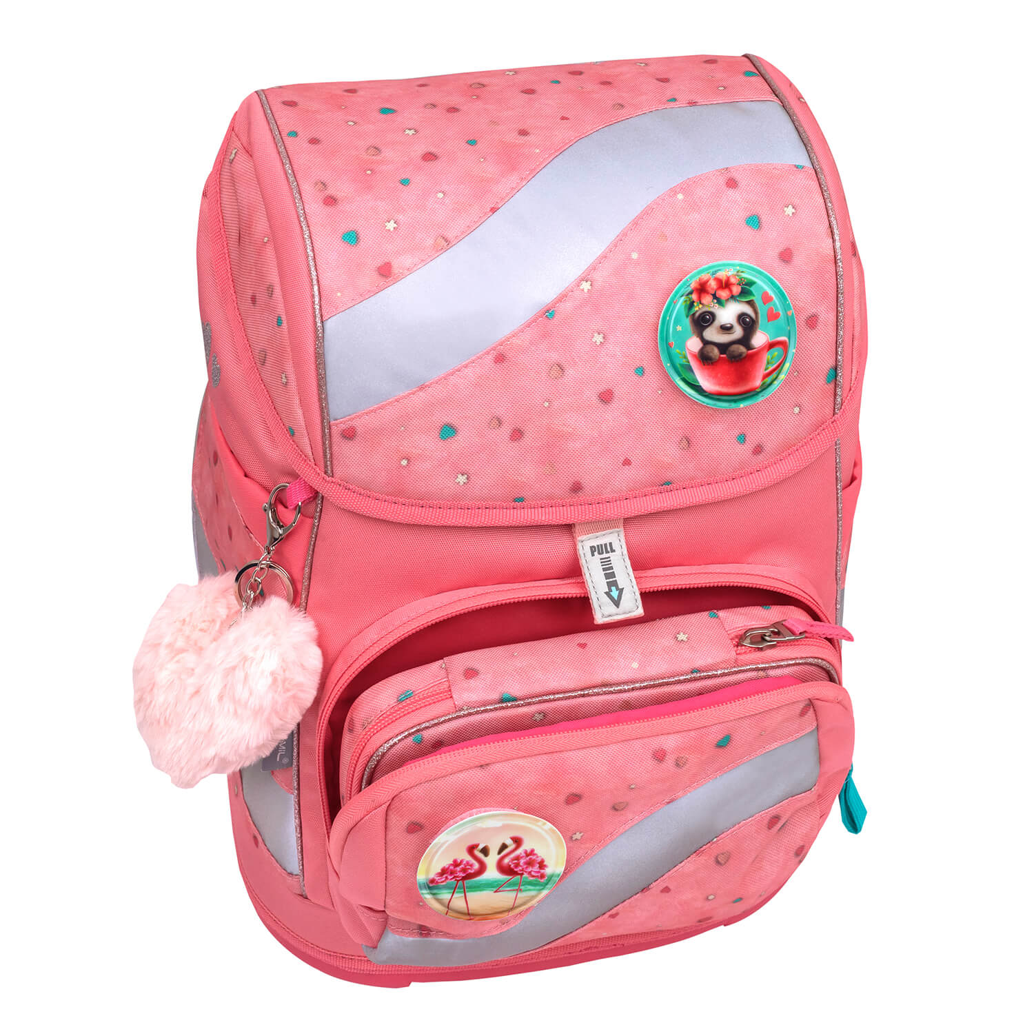 Smarty Blue Bird Schulranzen Set 5 tlg.