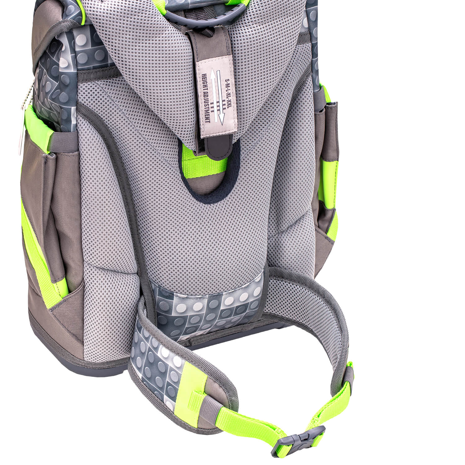 Smarty Bricks Neon schoolbag