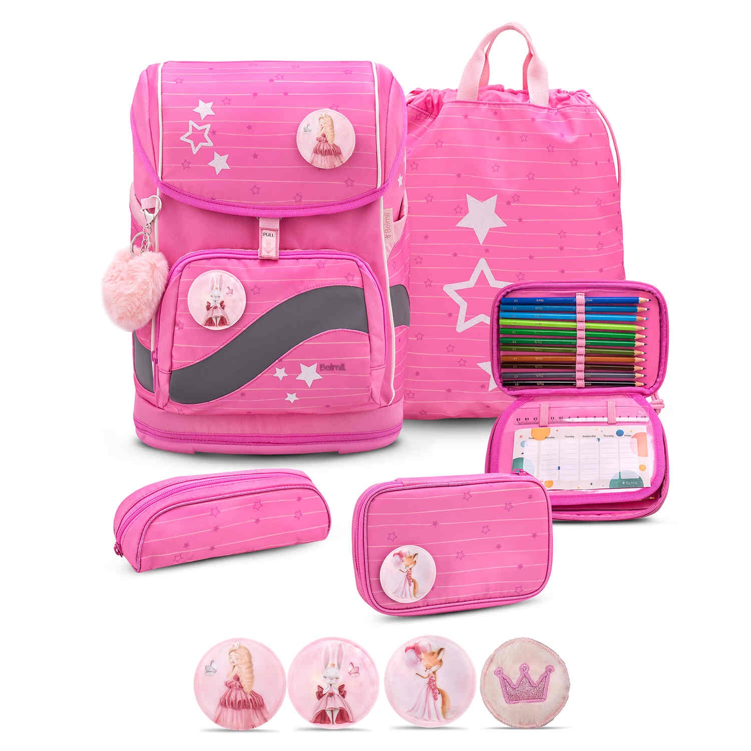 Smarty Plus Candy Schulranzen Set 5tlg.