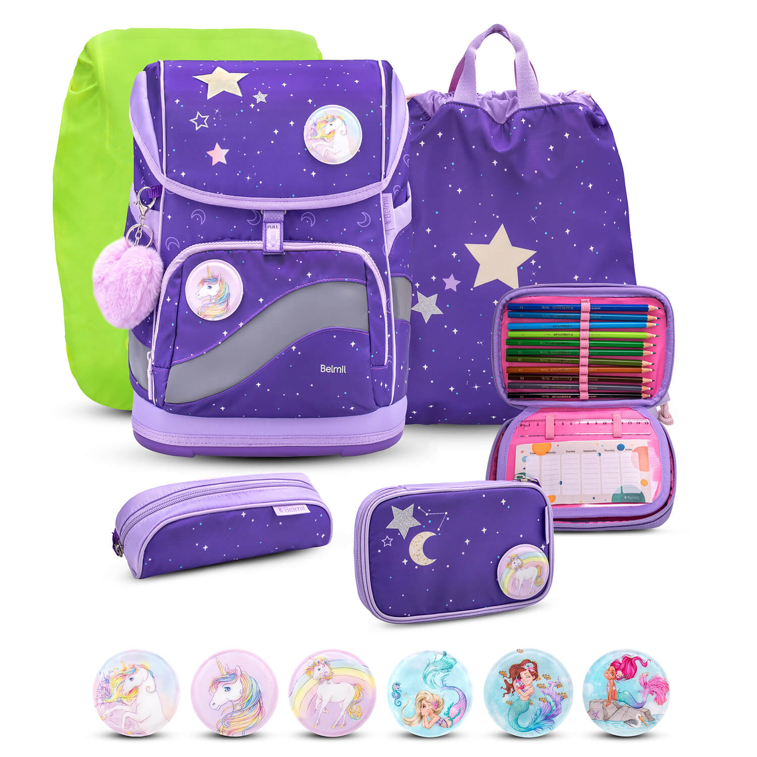 Smarty Plus Dahlia Schulranzen Set 6tlg.