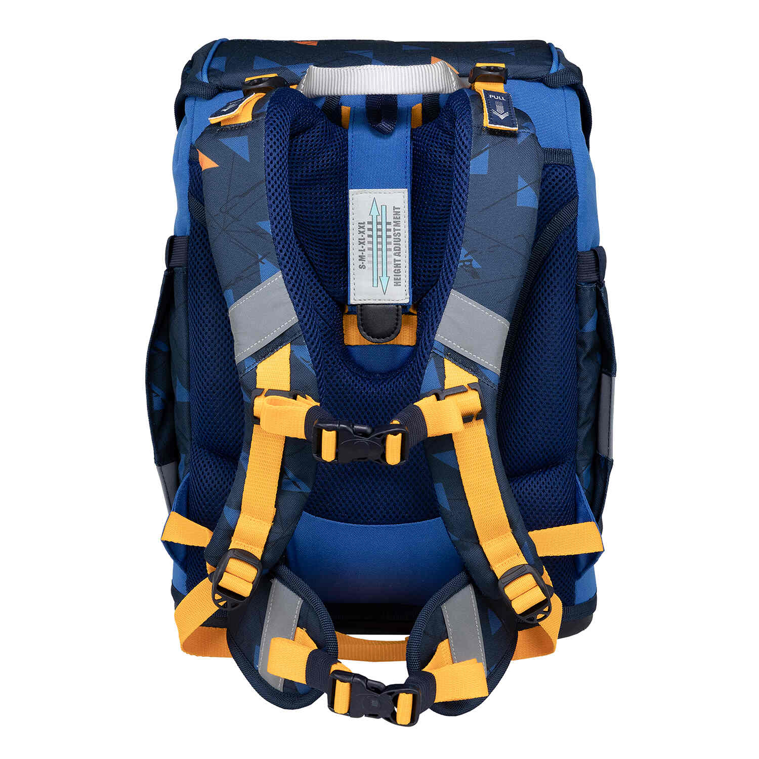 The zip pouch from the Belmil Smarty Energy3 Ergonomic School Bag Set – 5-Piece Set with 9 Interchangeable Patches and Hip Belt.