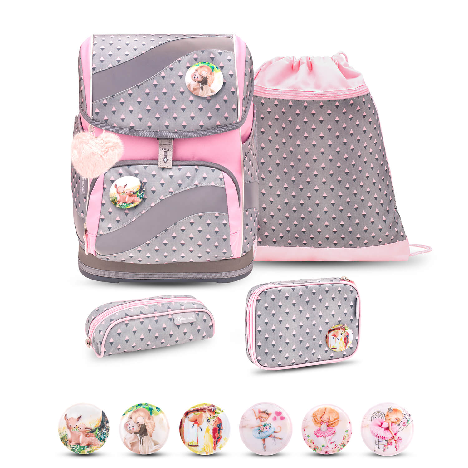 Smarty Favourite Pet 2 Schulranzen Set 5 tlg.