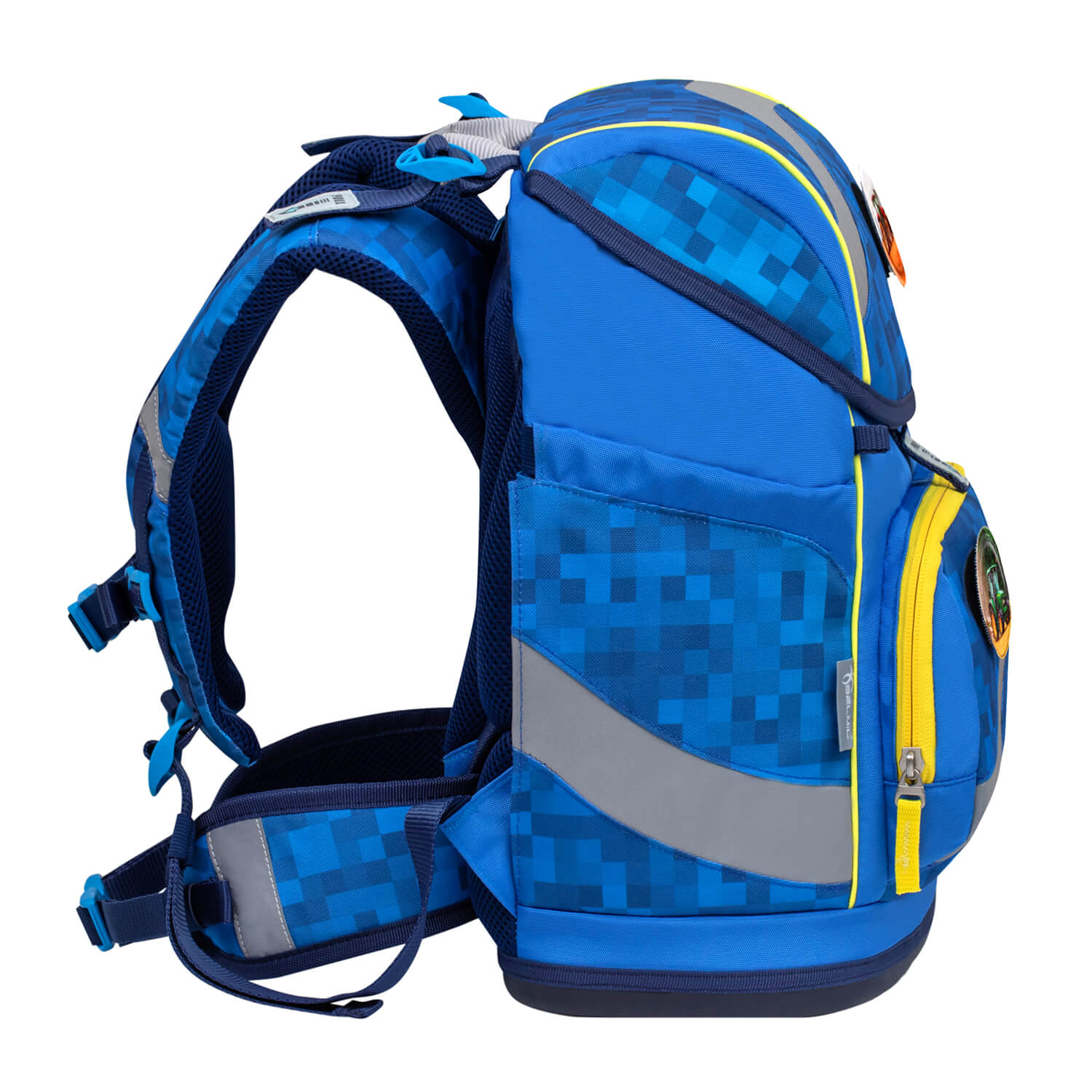 Smarty Funky Blue schoolbag set 5 pcs