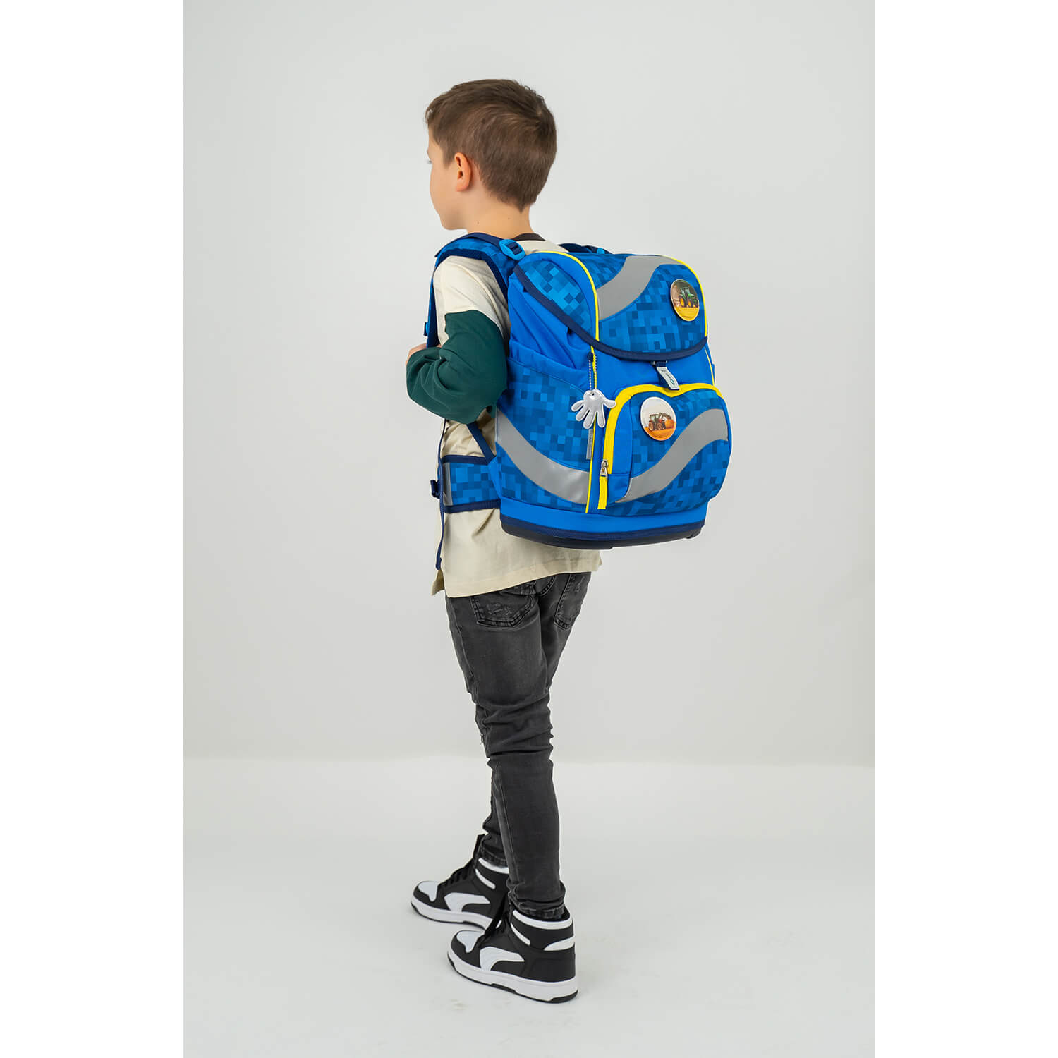 Smarty Funky Blue schoolbag set 5 pcs