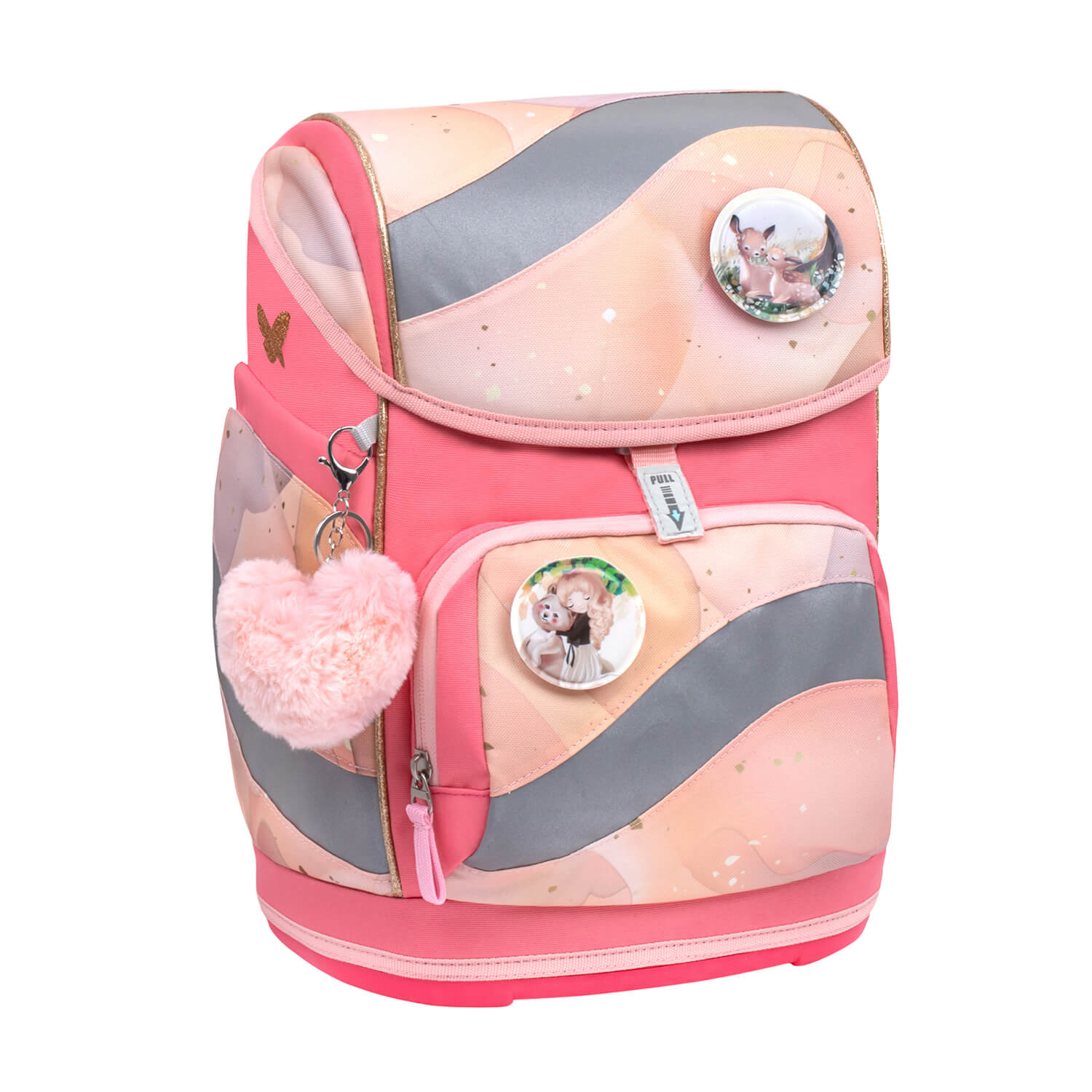 Smarty Marble schoolbag set 6 pcs