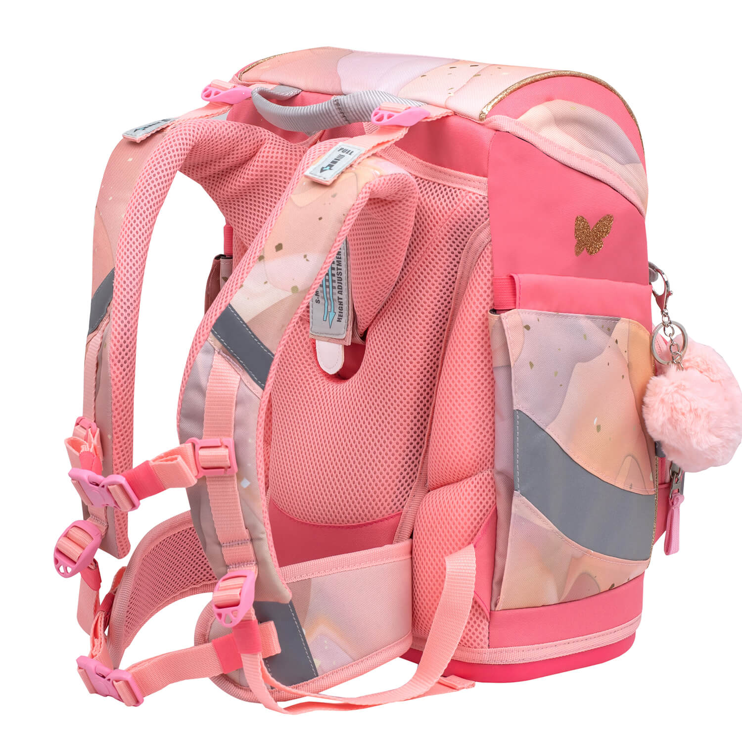 Smarty Marble schoolbag set 6 pcs