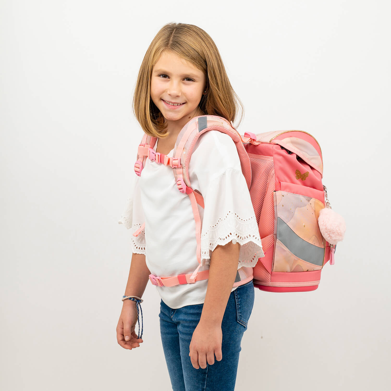 Smarty Marble schoolbag set 6 pcs