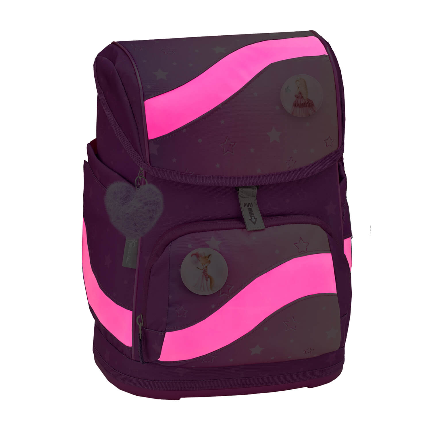 Smarty Ombre 2 Schulranzen Set 5 tlg.