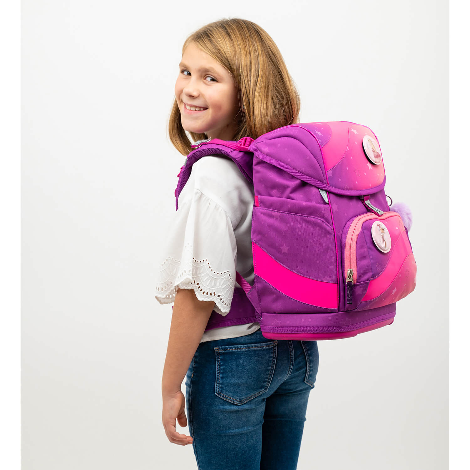Smarty Ombre 2 Schulranzen Set 5 tlg.