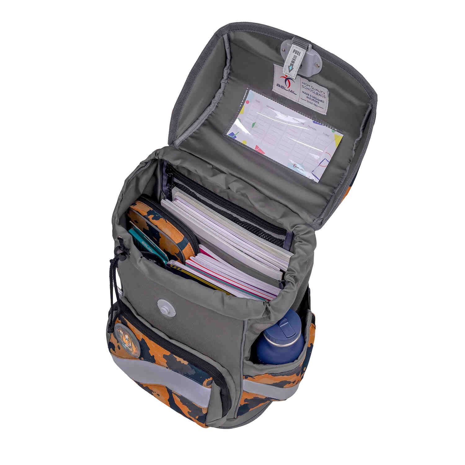 Smarty Orange Camouflage Schulranzen