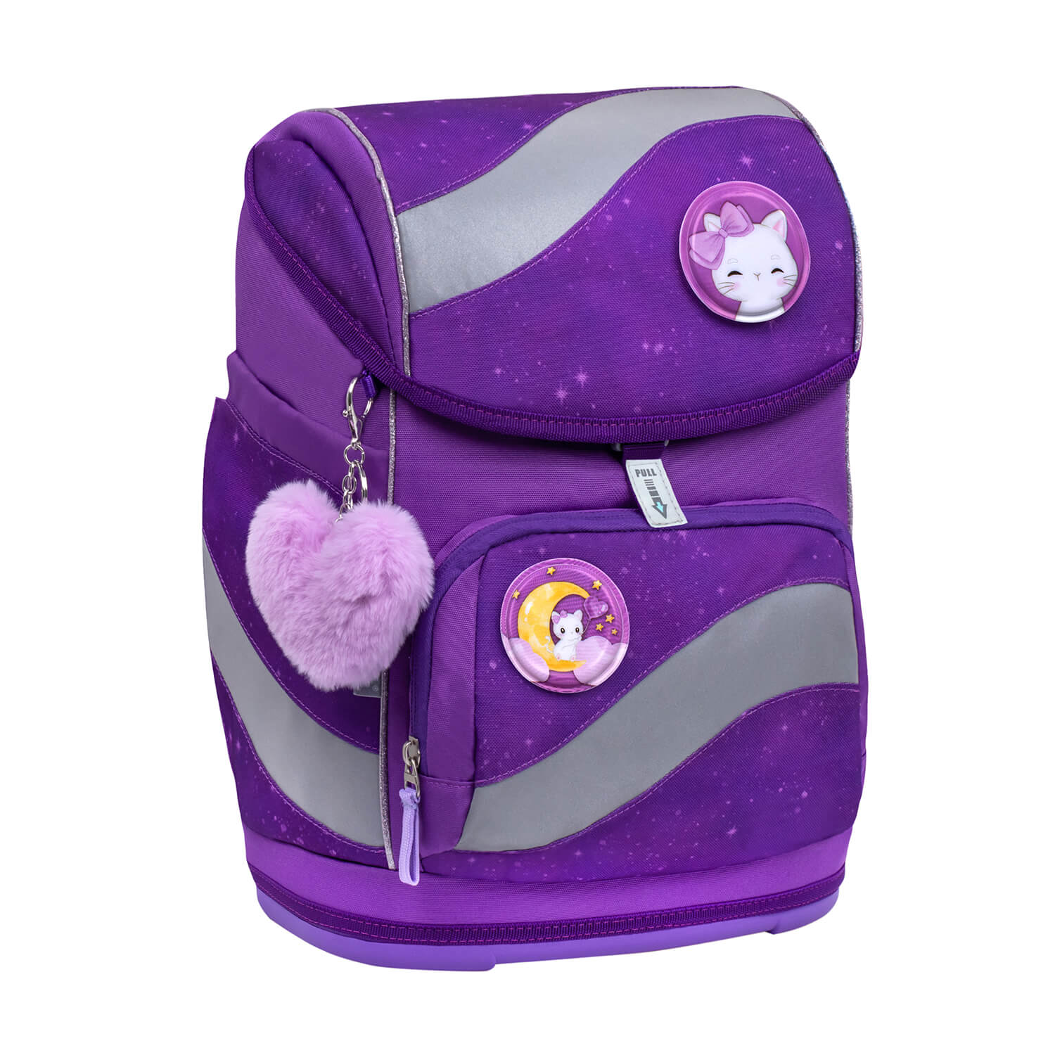 Smarty Purple Sky schoolbag set 5 pcs