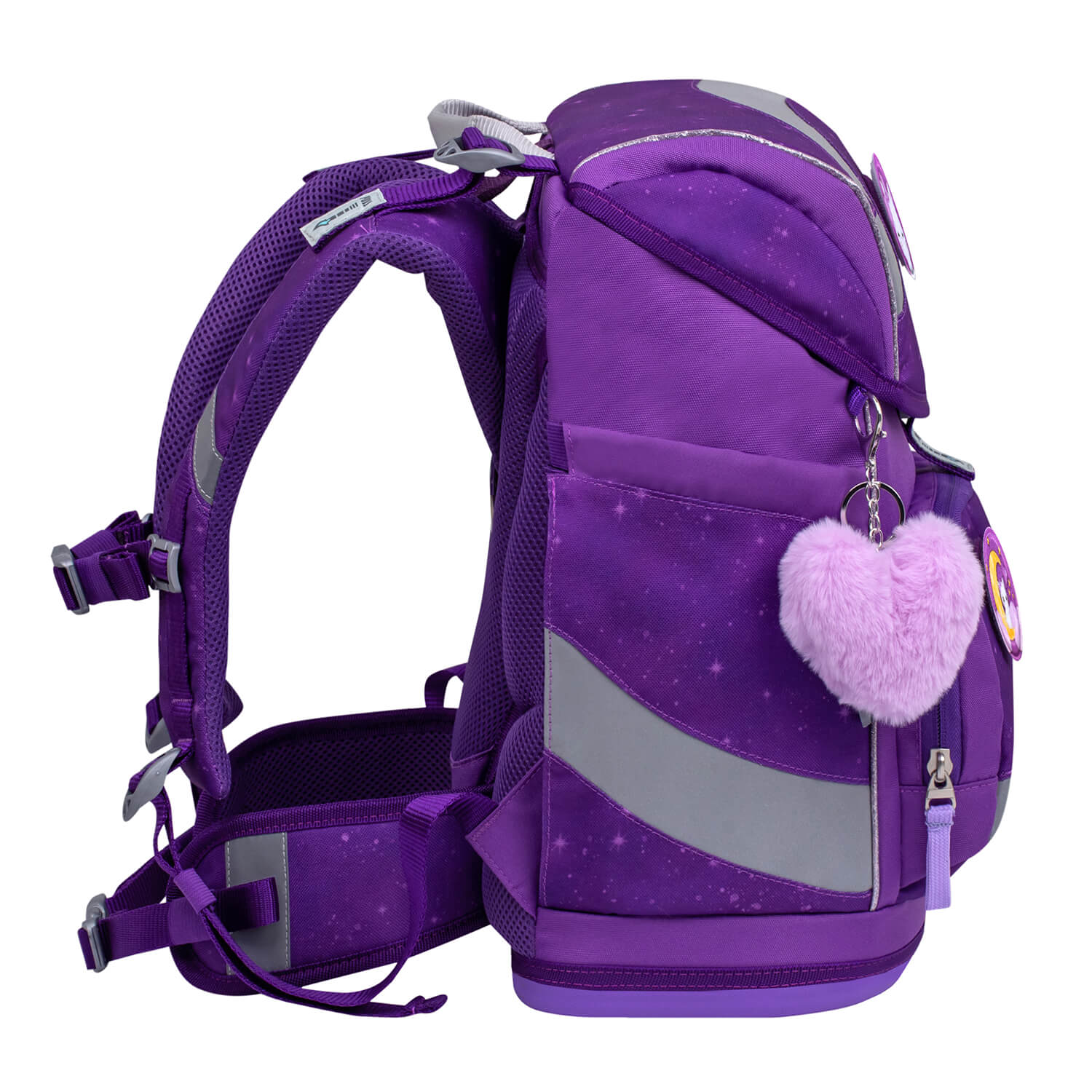 Smarty Purple Sky schoolbag set 5 pcs