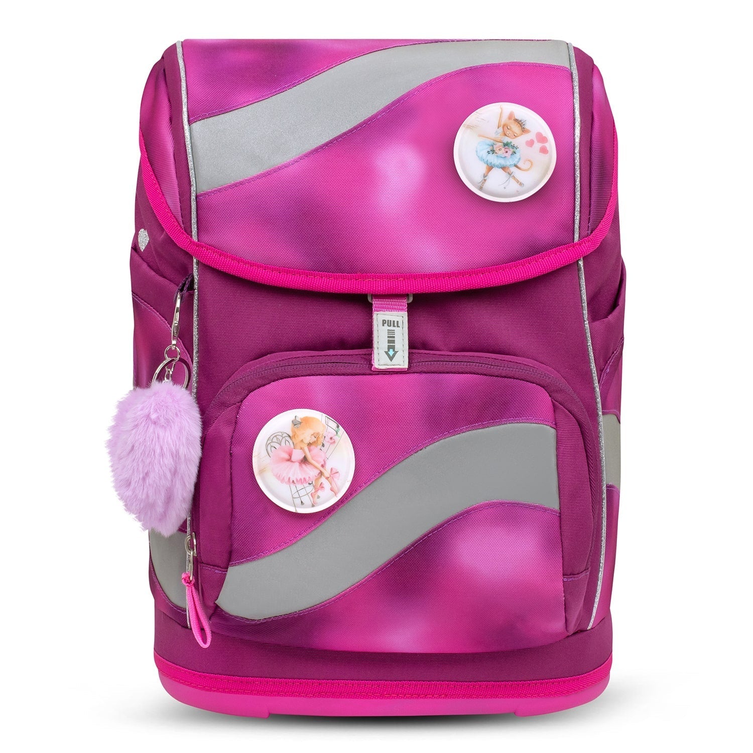Smarty Shiny Pink schoolbag