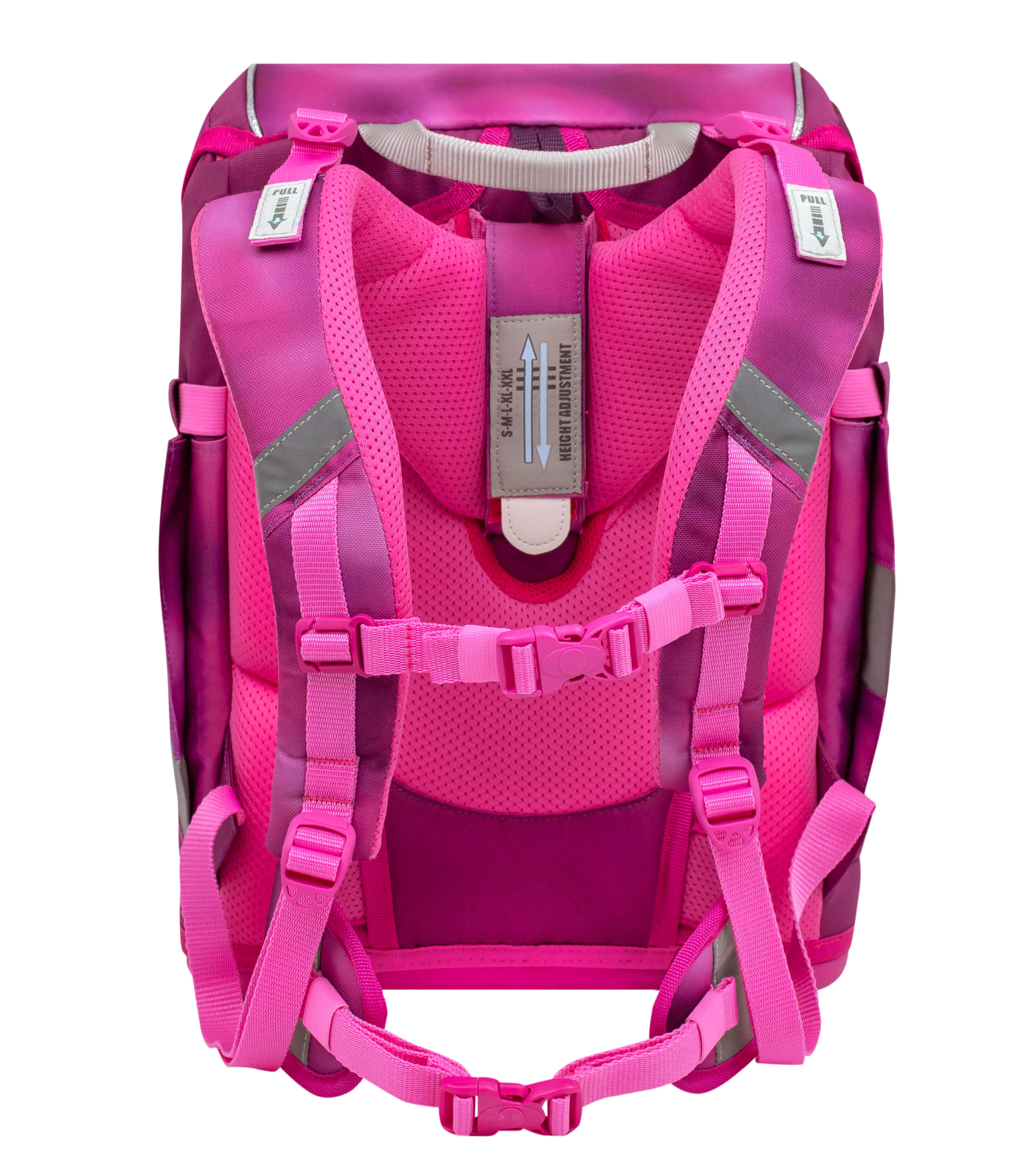 Smarty Shiny Pink schoolbag set 5 pcs