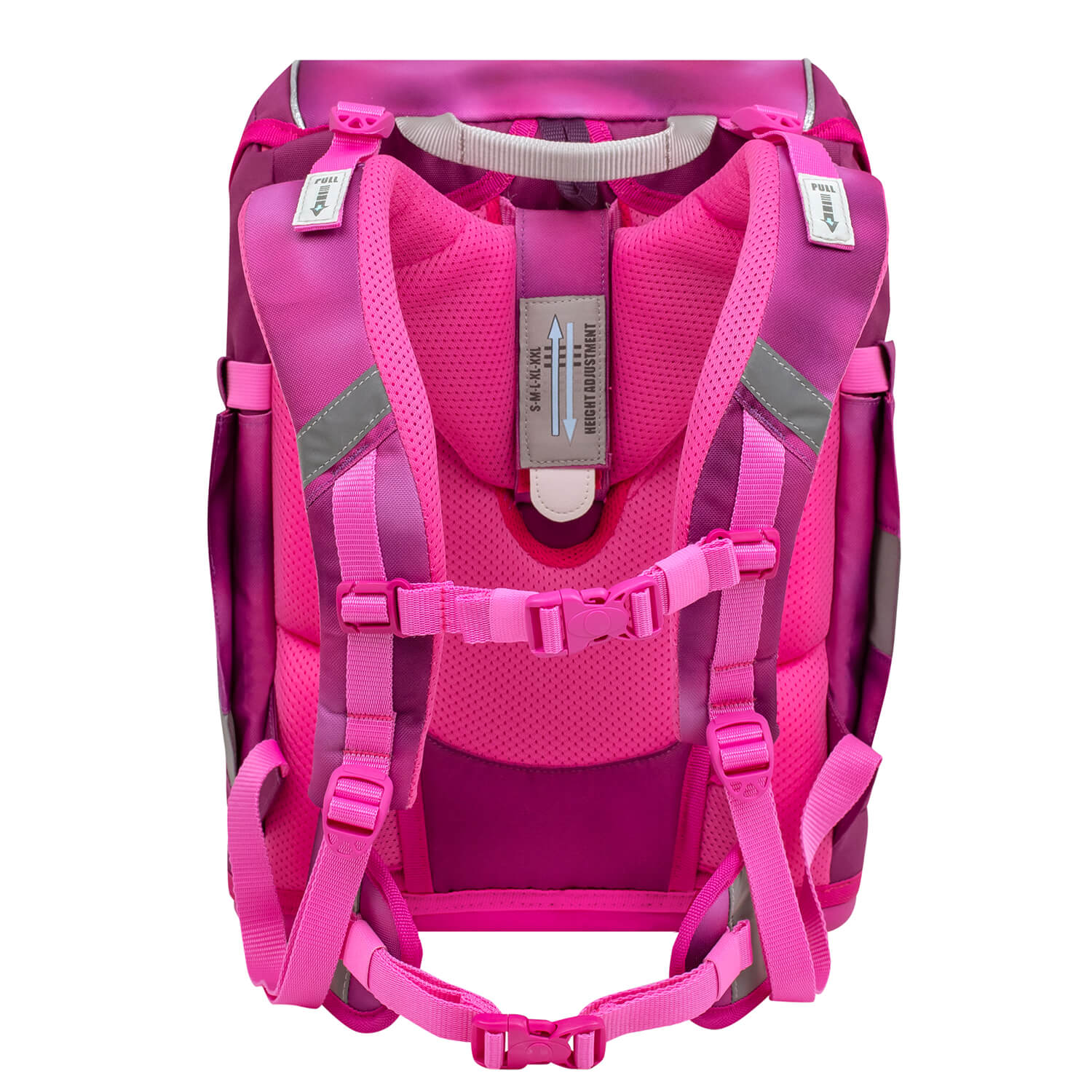 Smarty Shiny Pink schoolbag