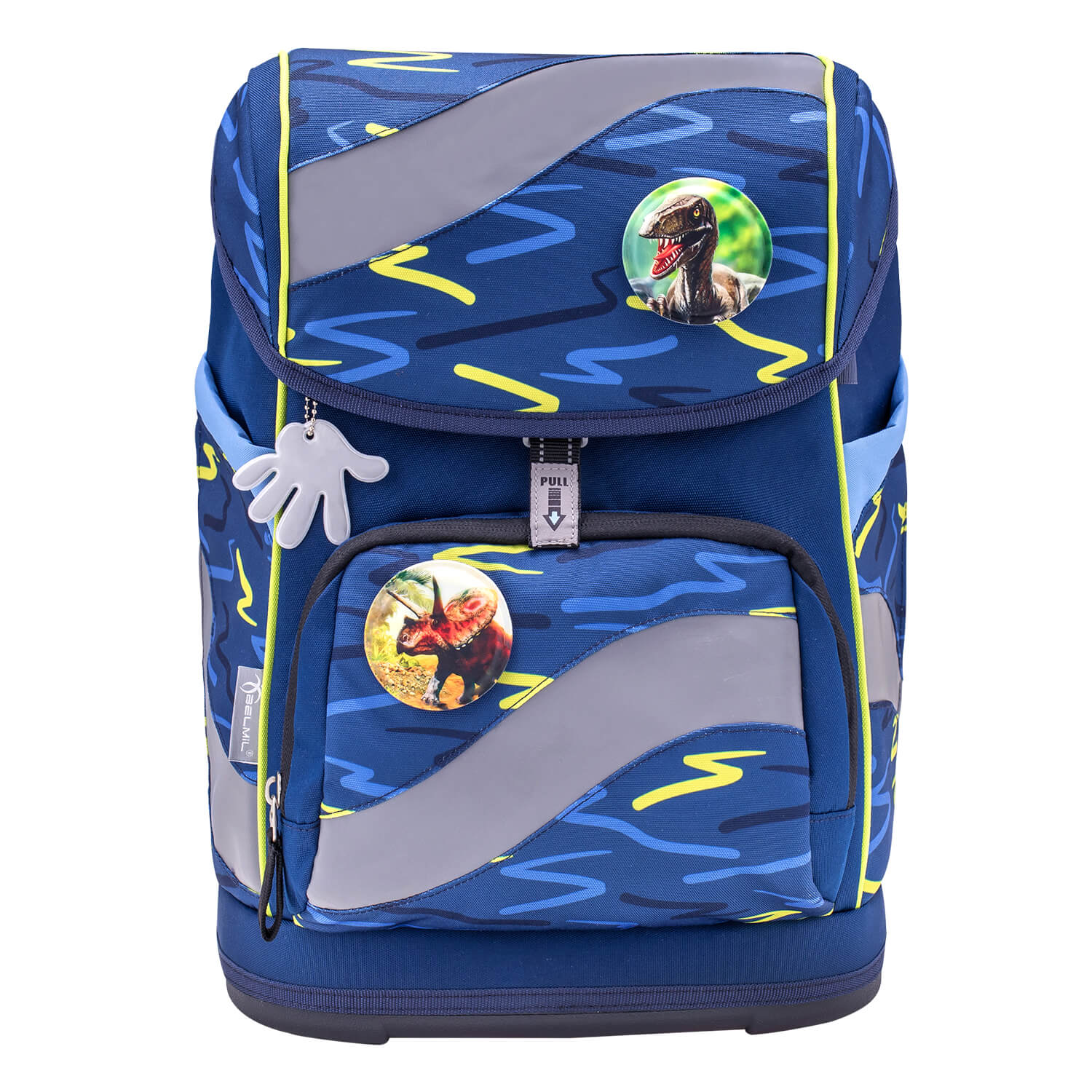 Smarty Sketch Lime Green schoolbag set 6 pcs