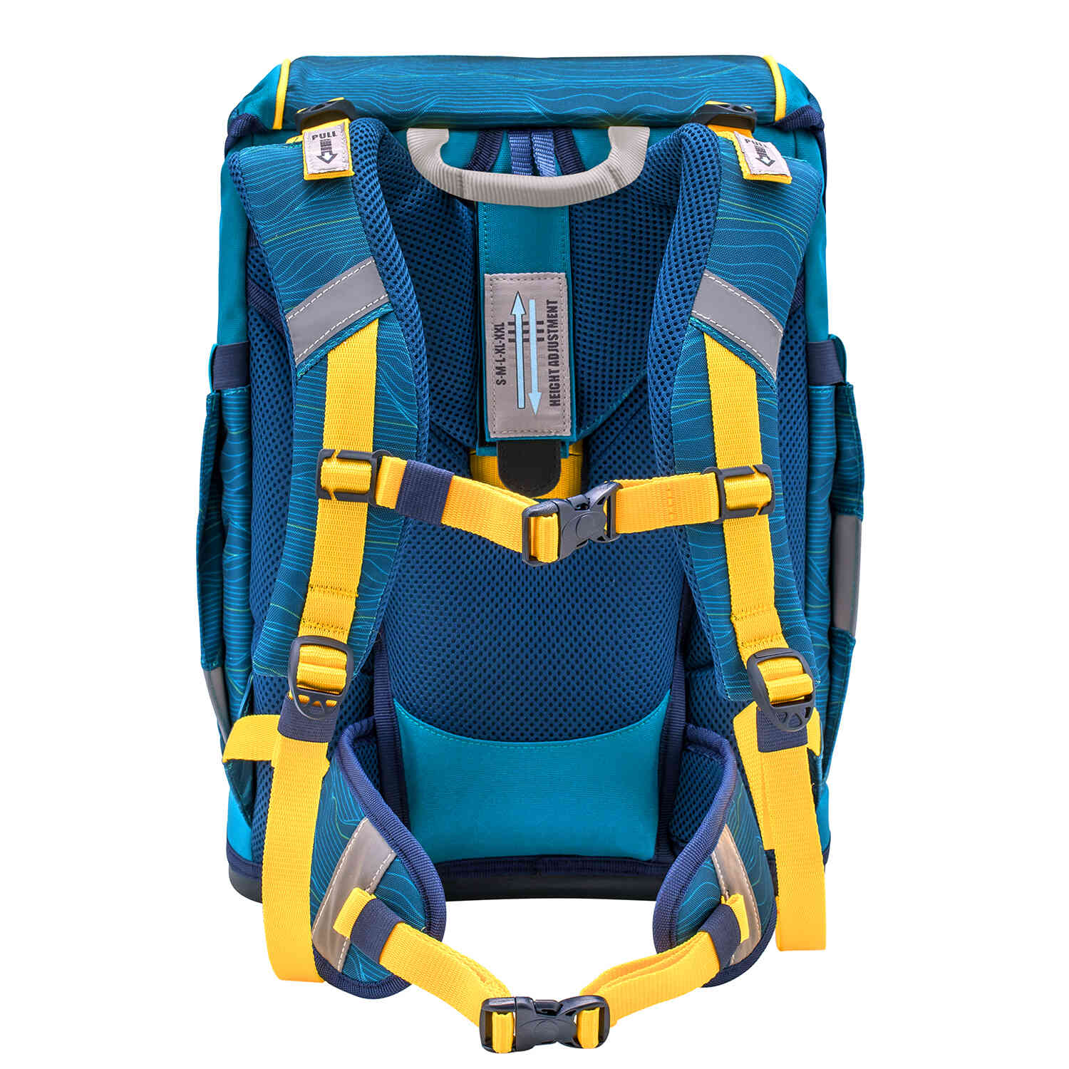 Smarty Waves Orange schoolbag
