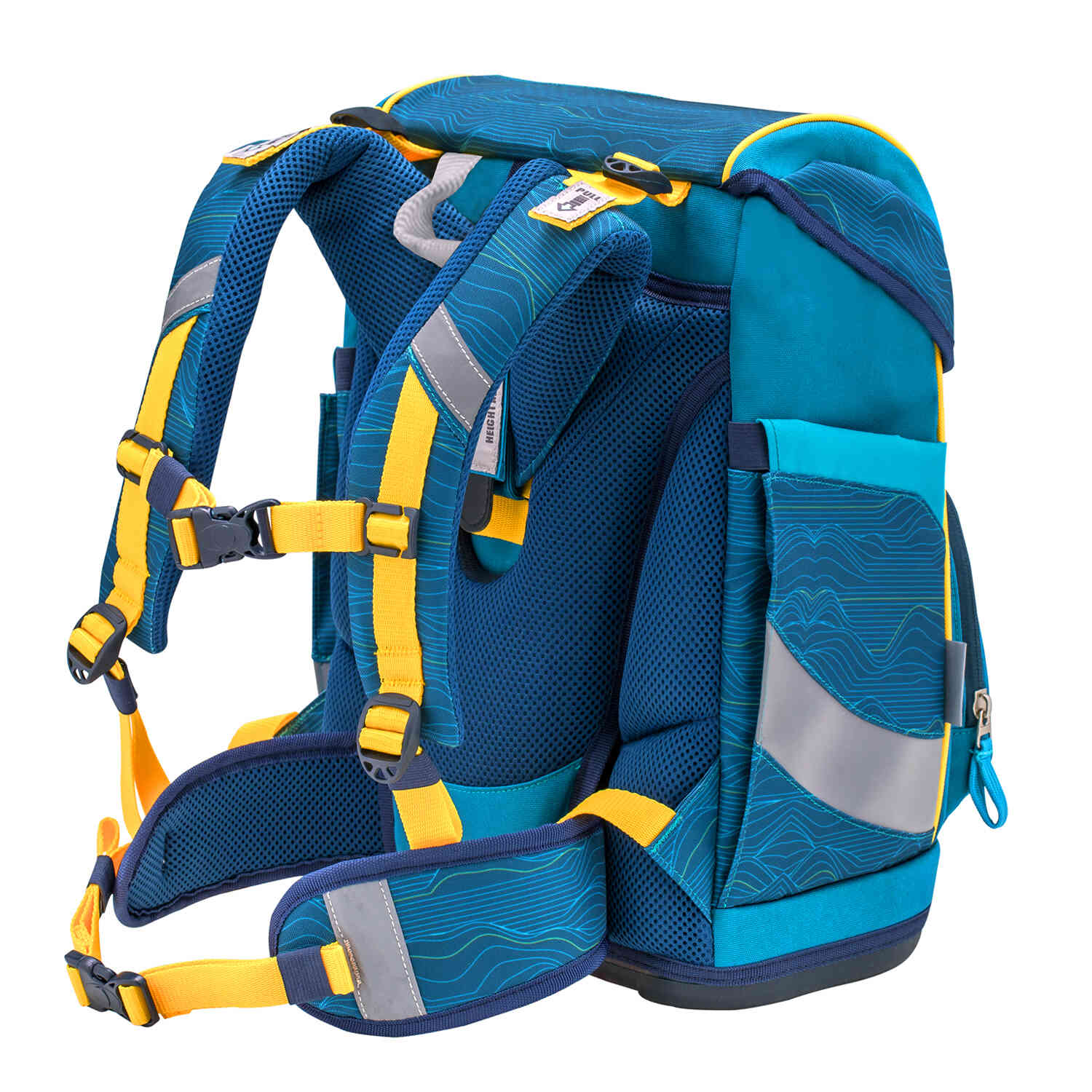 Smarty Waves Orange schoolbag