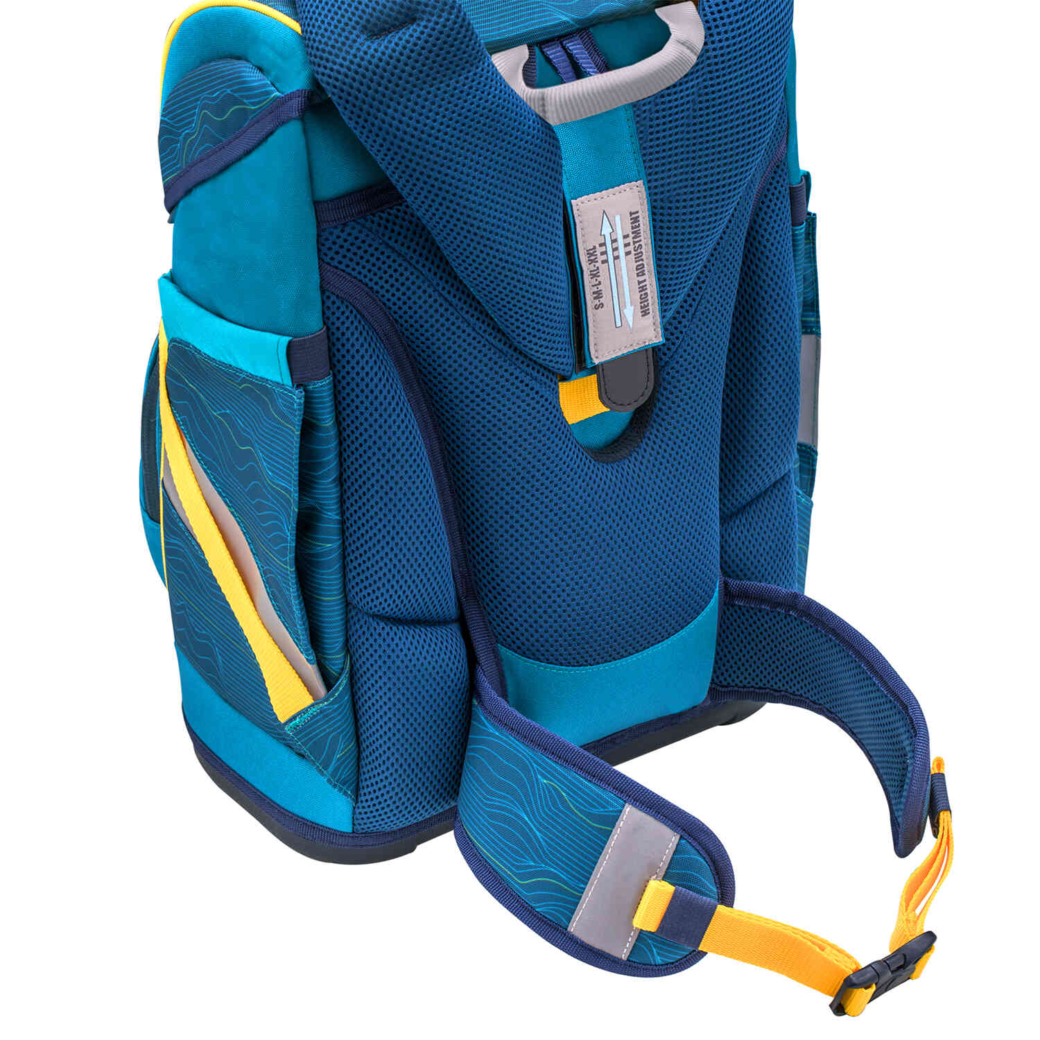 Smarty Waves Orange schoolbag
