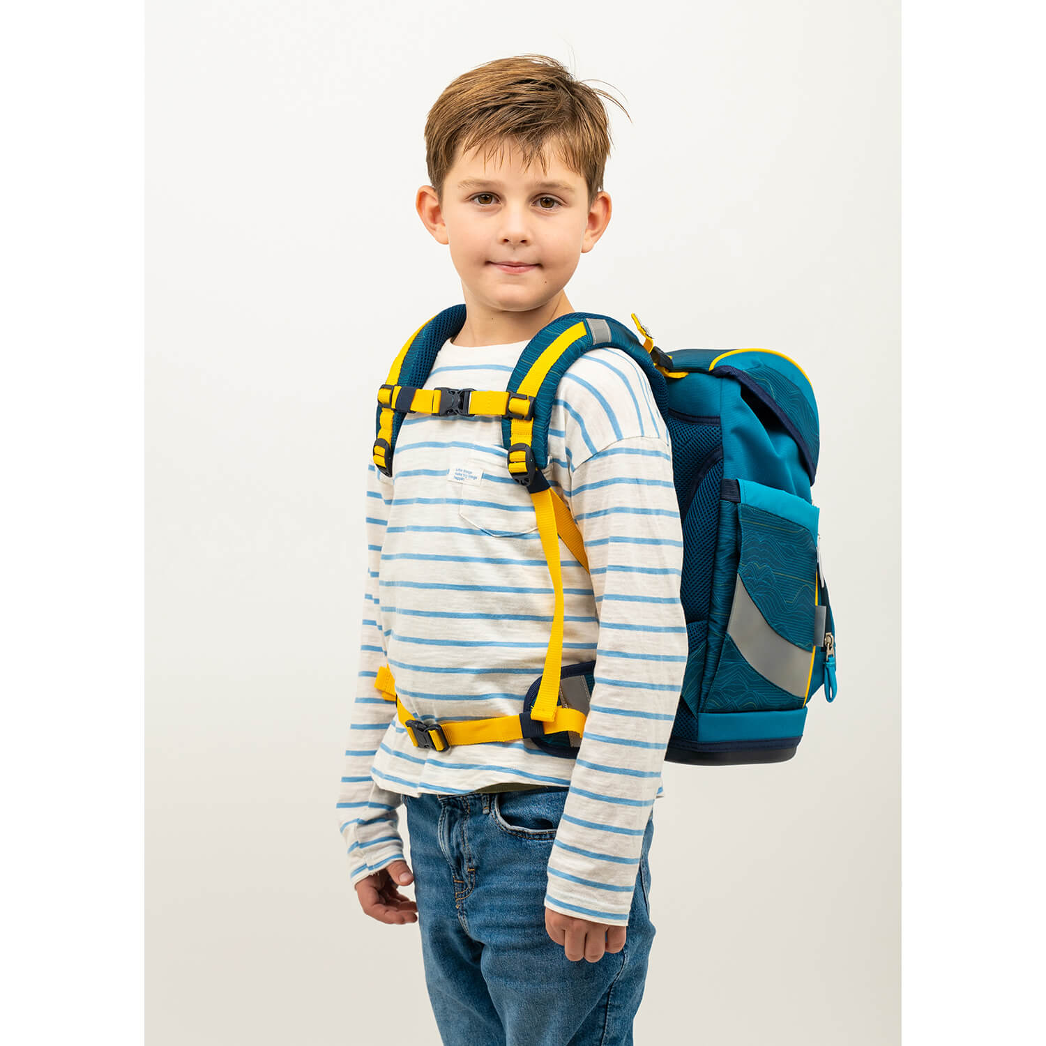 Smarty Waves Orange schoolbag set 6 pcs