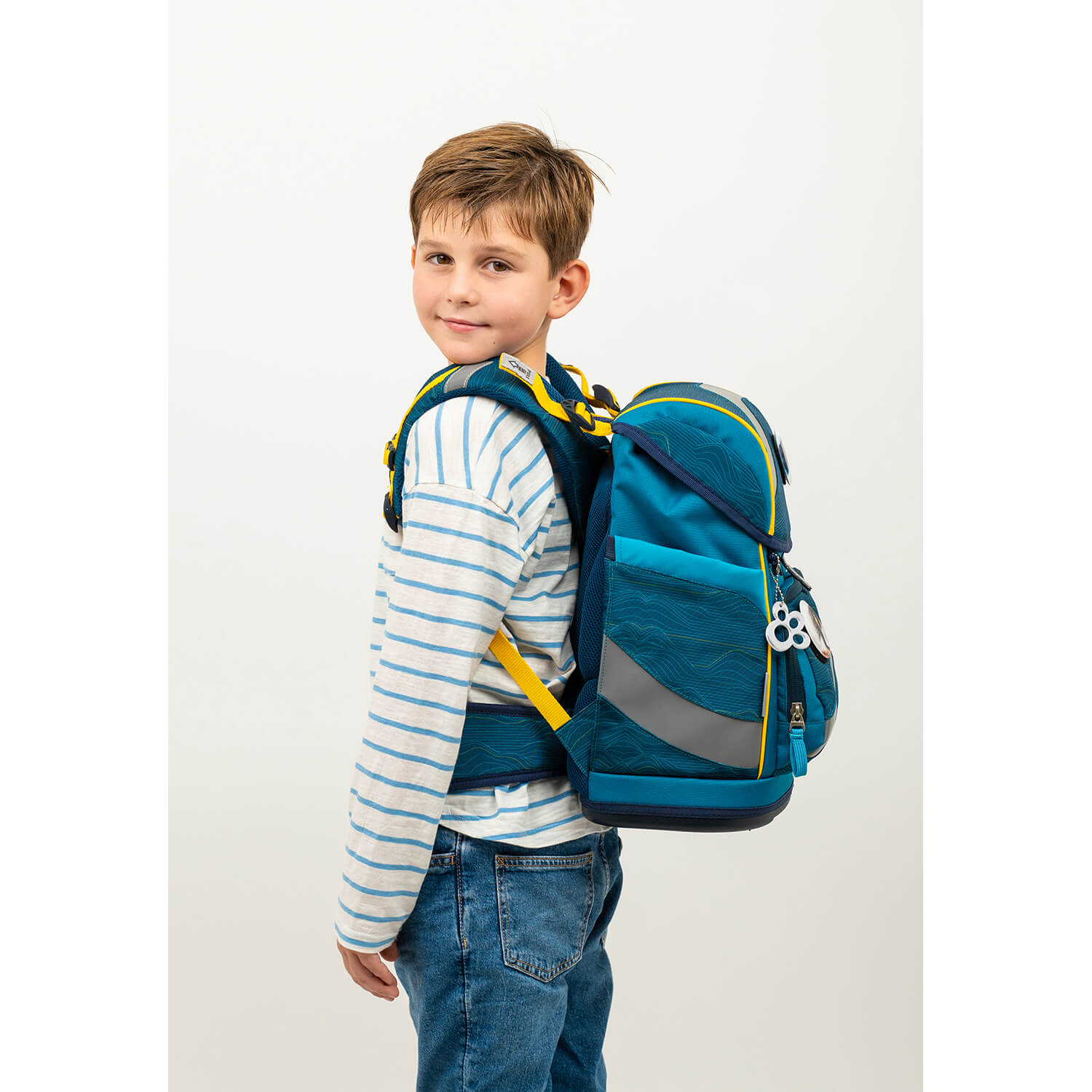 Smarty Waves Orange schoolbag set 6 pcs