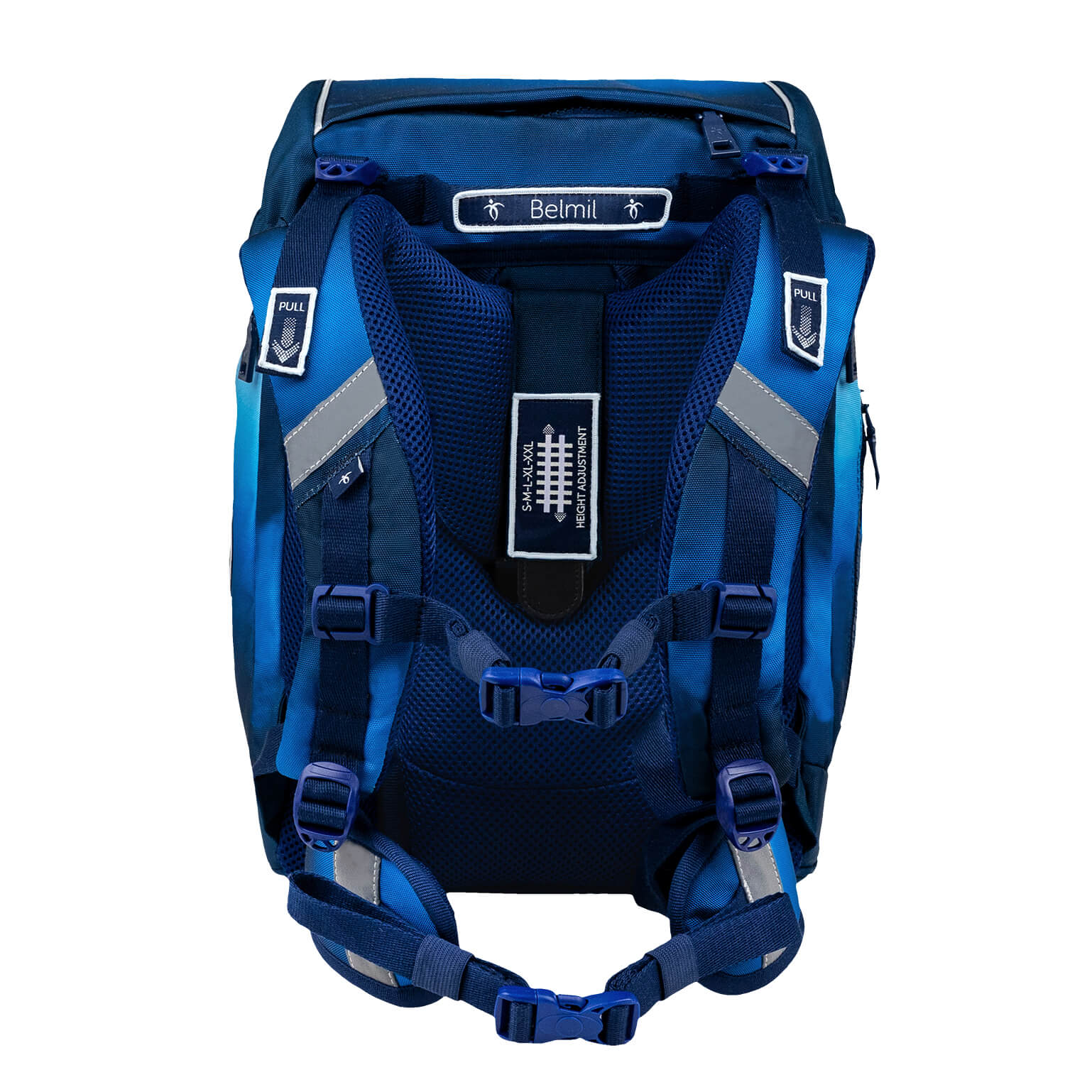 Premium Comfy Plus Blue Navy Schulranzen Set 5tlg.