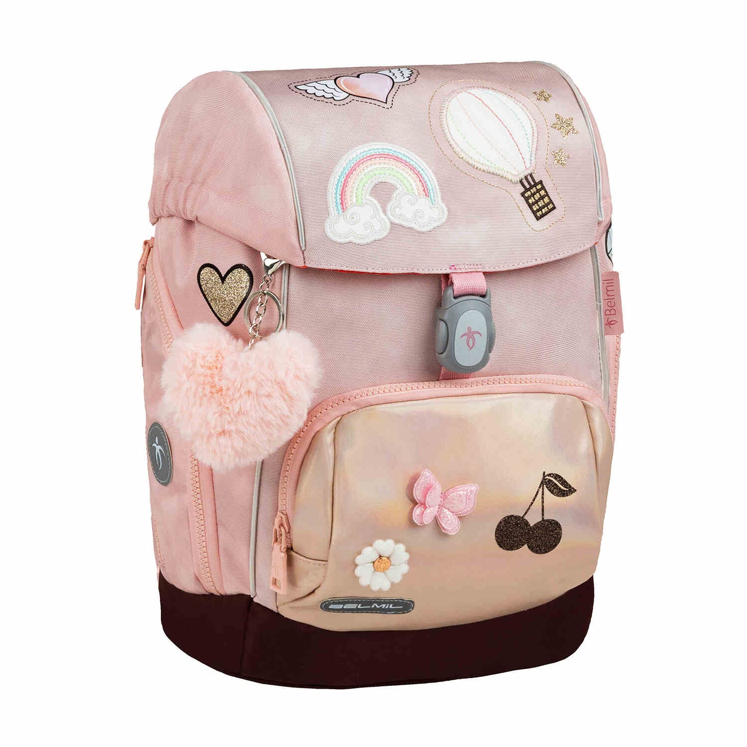 Premium Comfy Plus Glam Schulranzen Set 5tlg.