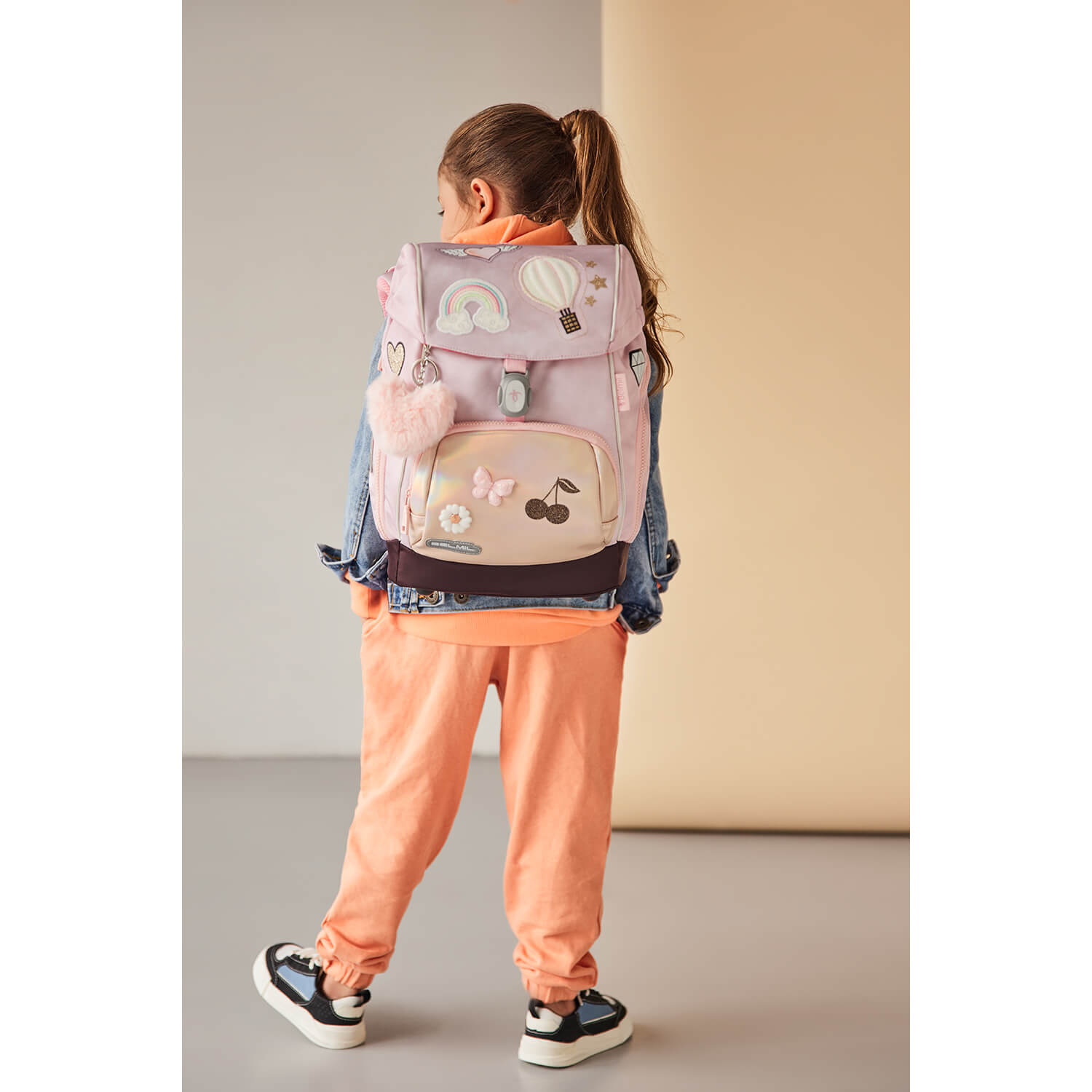 Premium Comfy Plus Glam Schulranzen Set 5tlg.