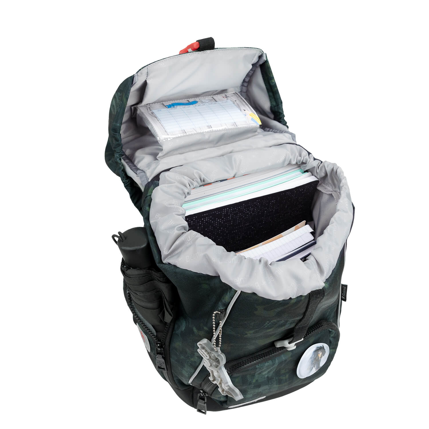 Premium Comfy Plus Grey Stone Schulranzen Set 5tlg.