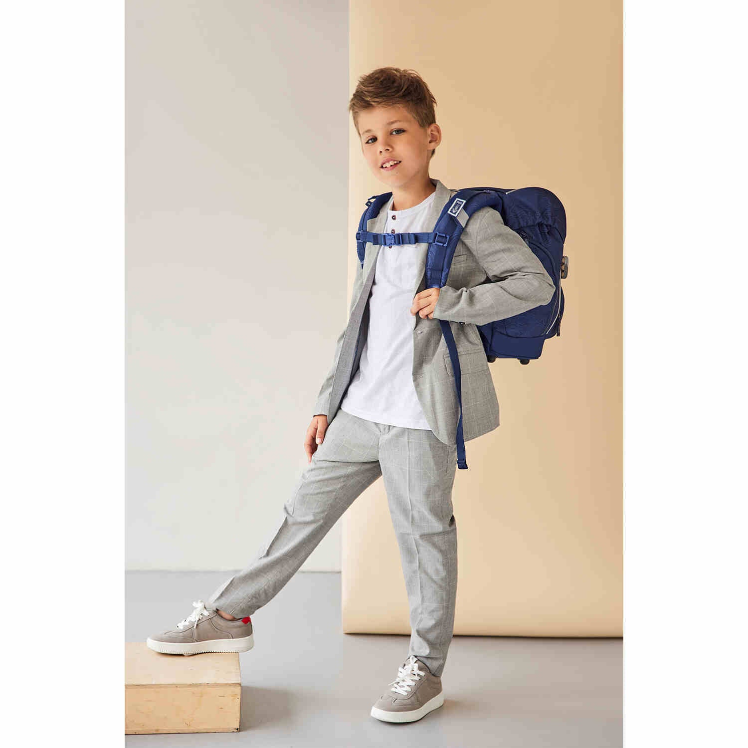 Premium Comfy Plus Topographic Schoolbag set 5pcs.
