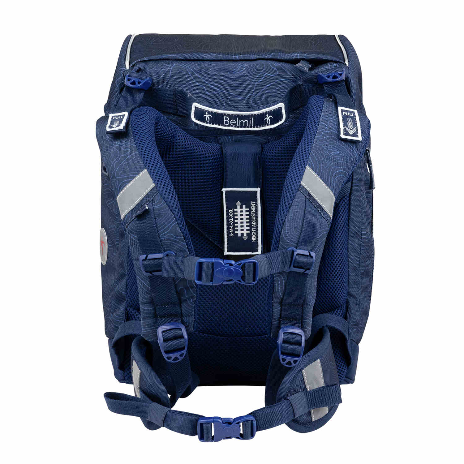 Premium Comfy Plus Topographic Schoolbag set 5pcs.