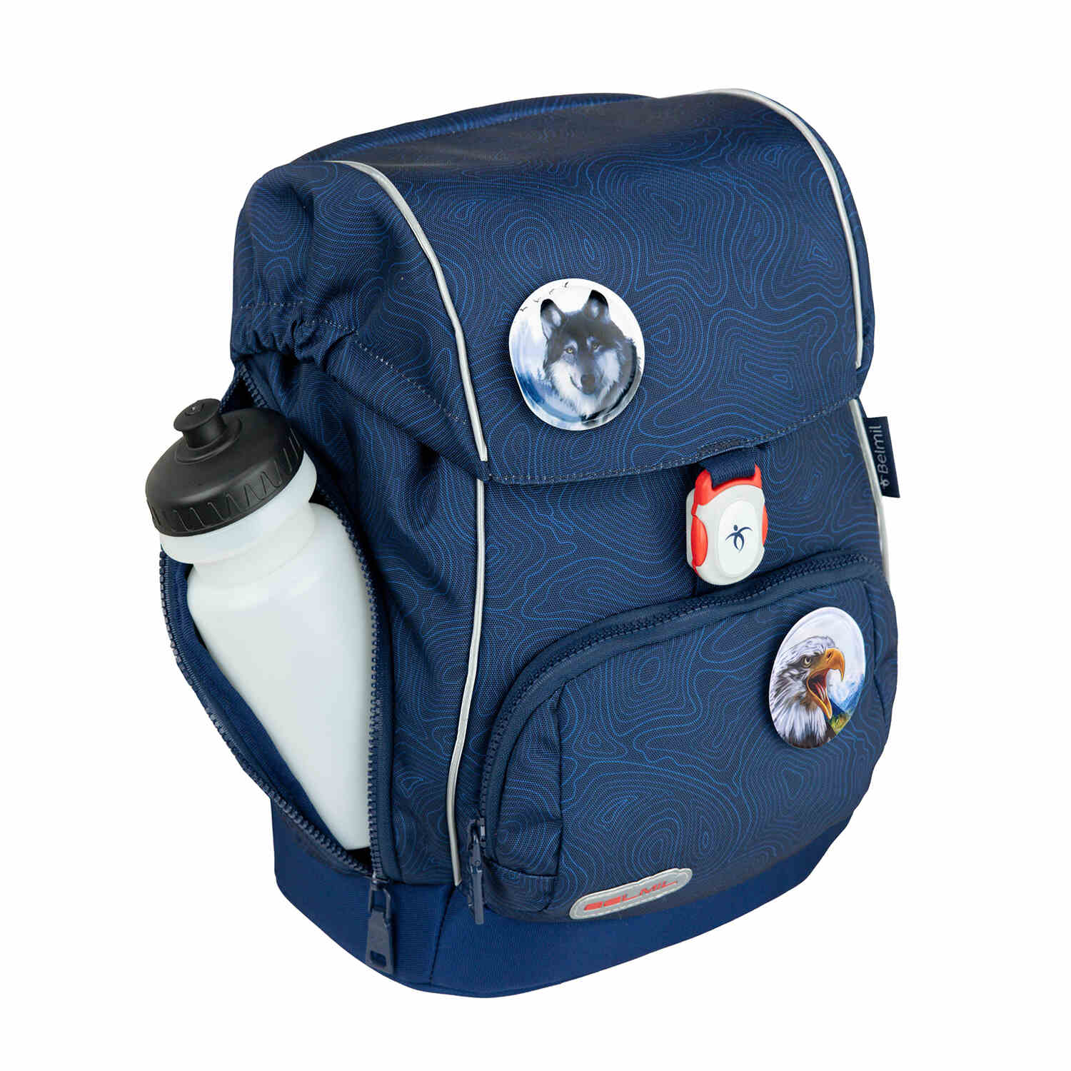 Premium Comfy Plus Topographic Schoolbag set 5pcs.