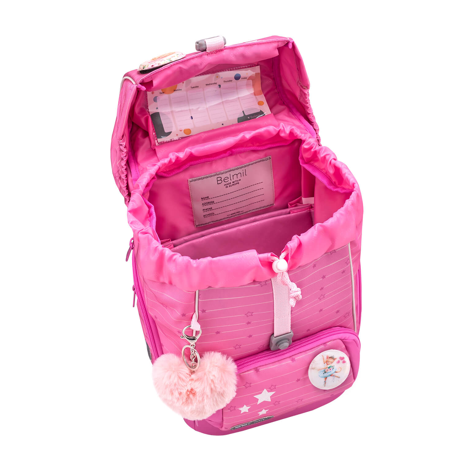 Premium Comfy Plus Candy Schulranzen Set 5tlg.