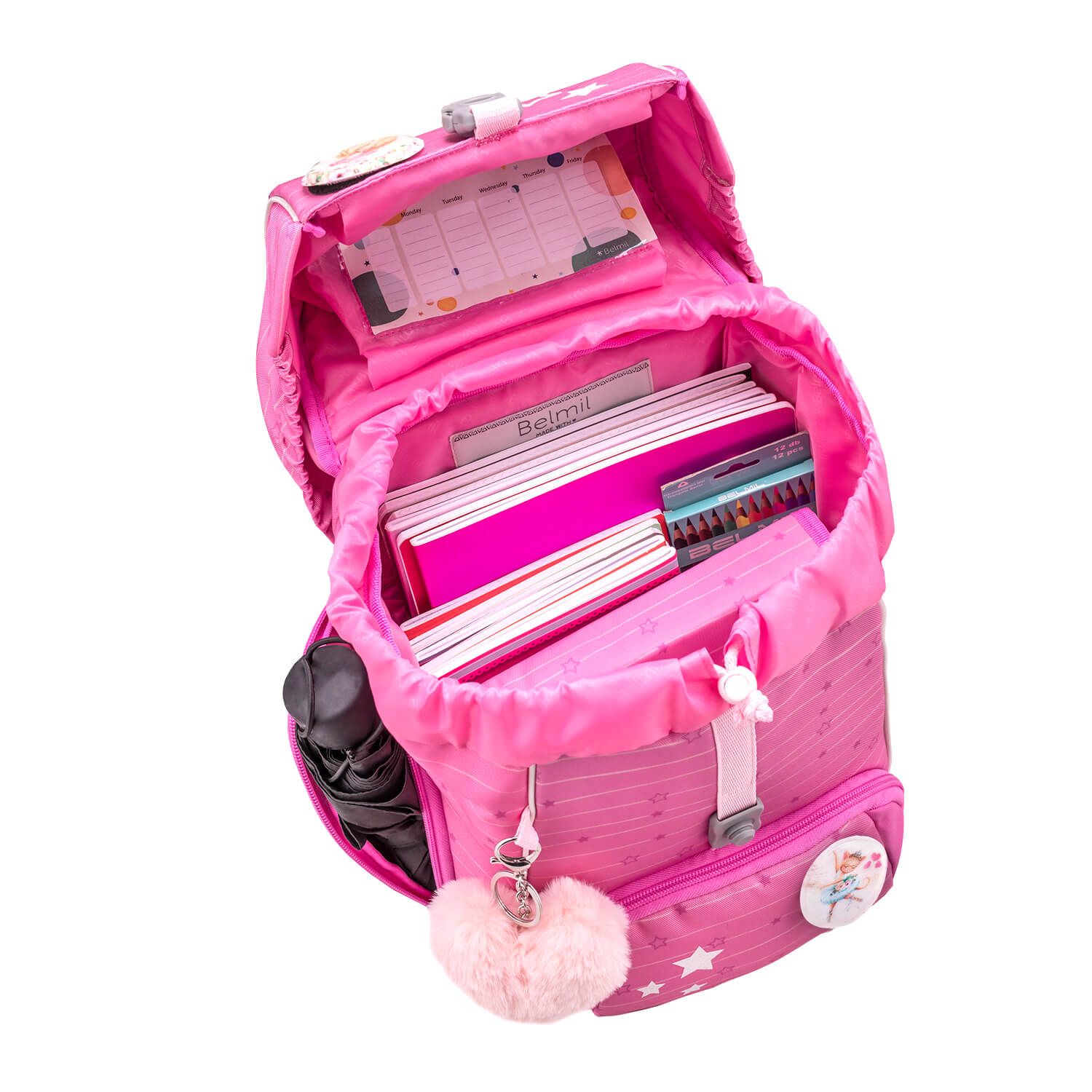 Premium Comfy Plus Candy Schulranzen Set 5tlg.