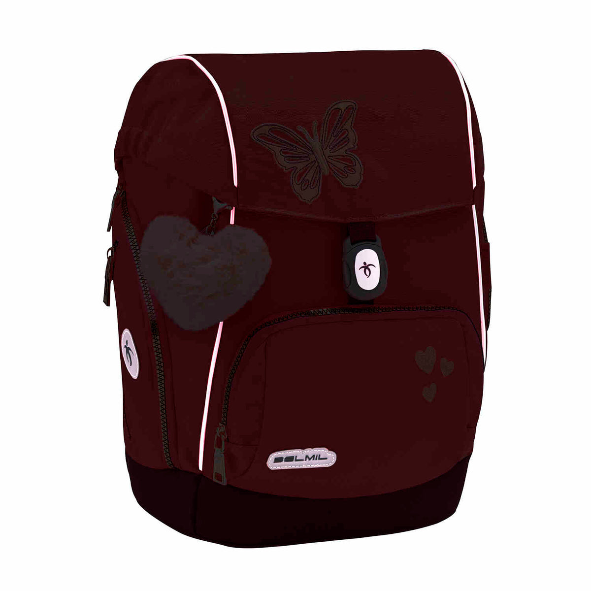 Premium Comfy Plus Coral Schoolbag set 5pcs.