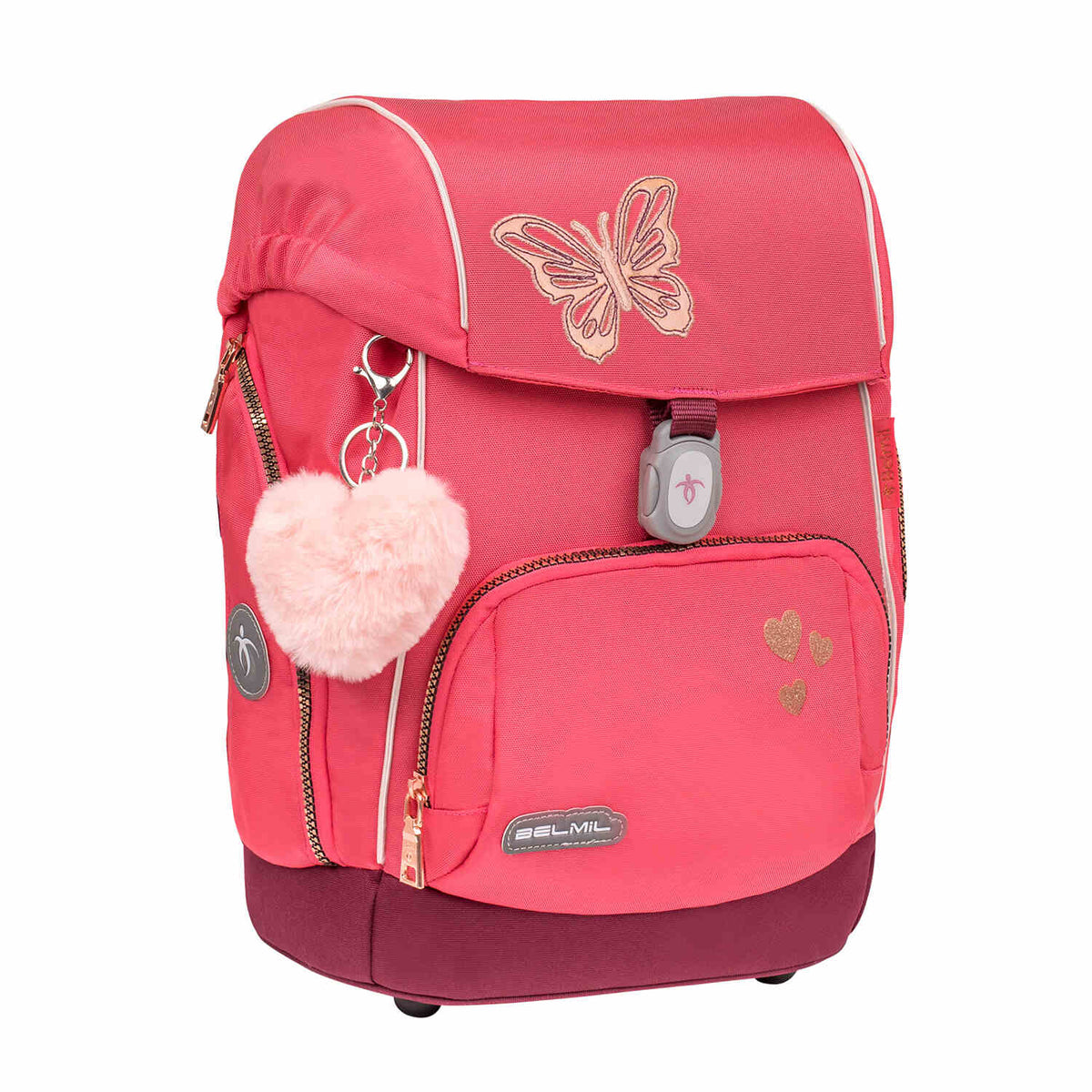 Premium Comfy Plus Coral Schoolbag set 5pcs.