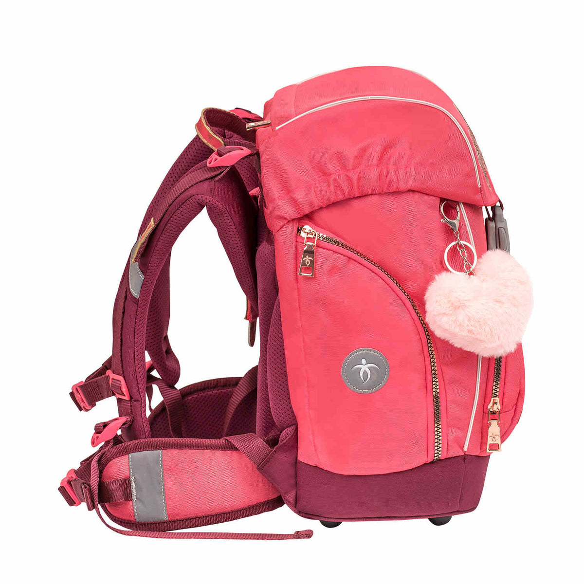 Premium Comfy Plus Coral Schoolbag set 5pcs.
